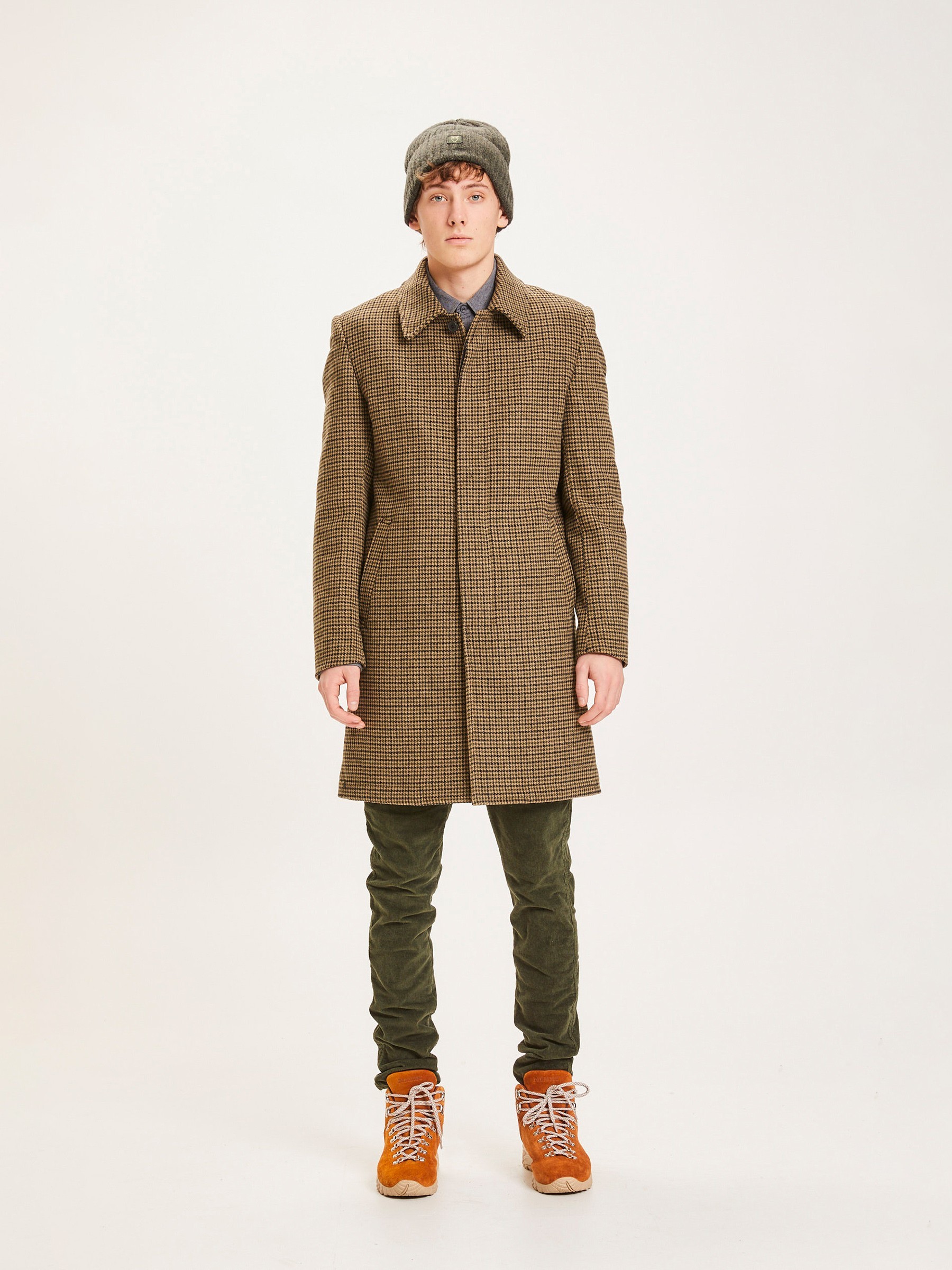 Mantel Beech Wool Carcoat Jacket kelp Knowledge Cotton Apparel
