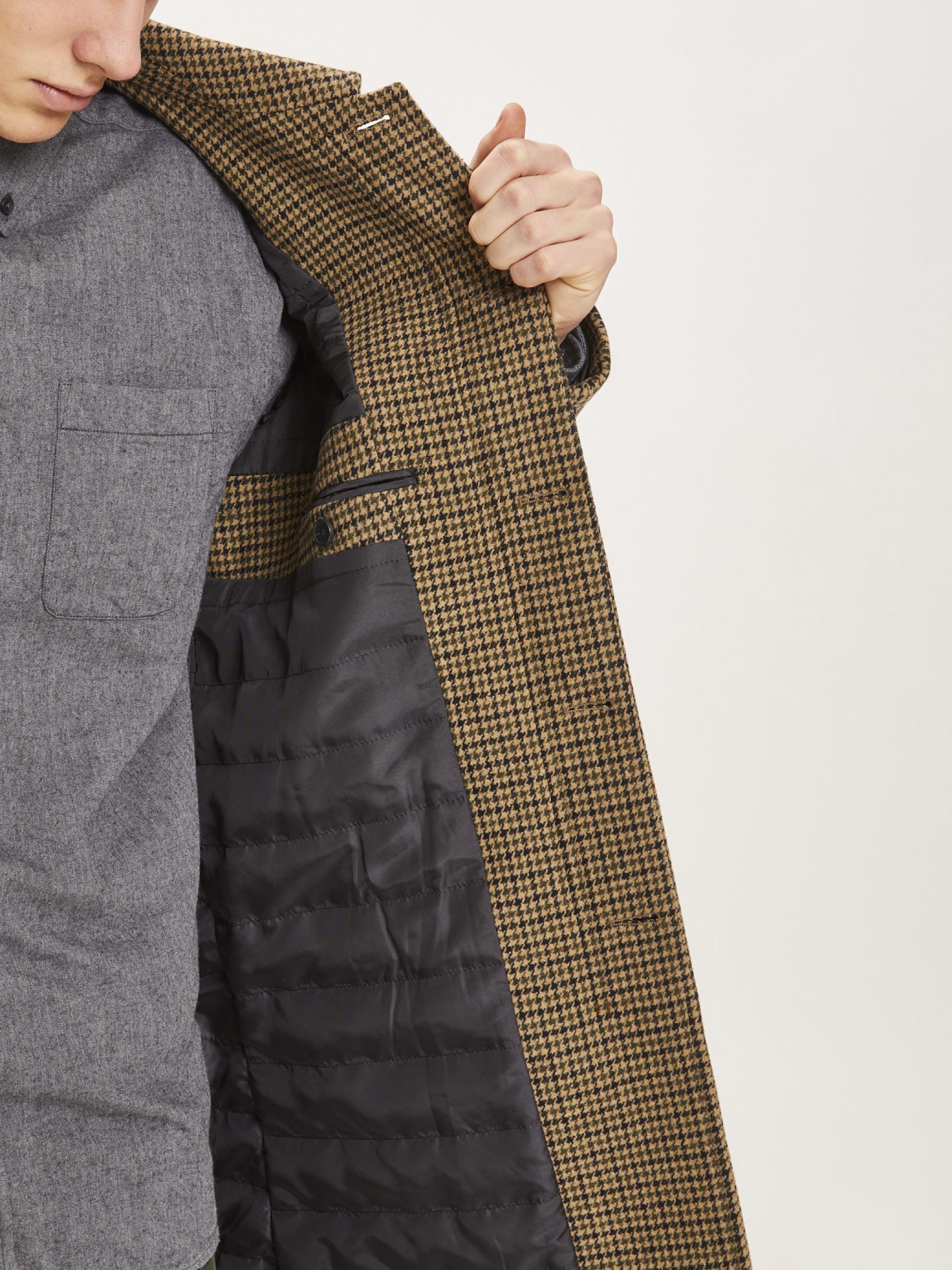 Mantel Beech Wool Carcoat Jacket kelp Knowledge Cotton Apparel