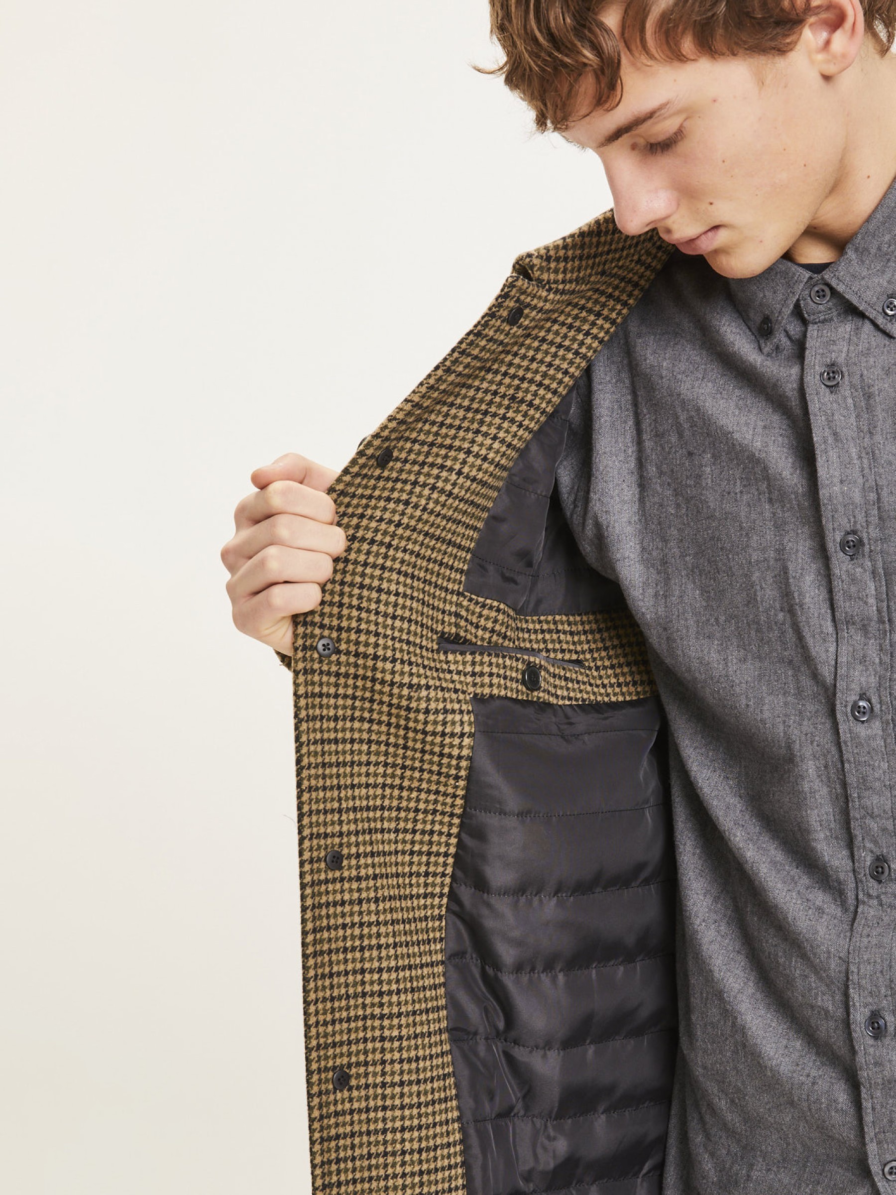 Mantel Beech Wool Carcoat Jacket kelp Knowledge Cotton Apparel