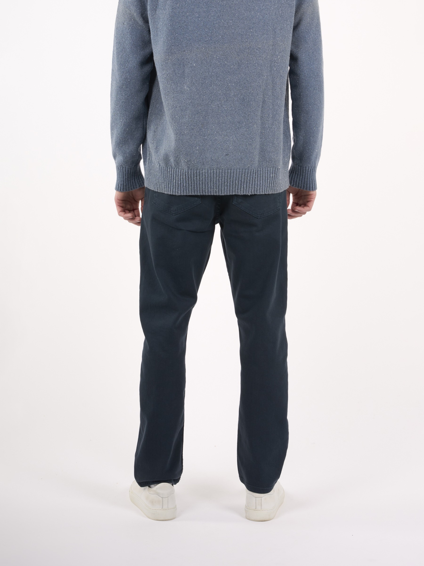 Hose Tim Tapered Twill Pant total eclipse Knowledge Cotton Apparel