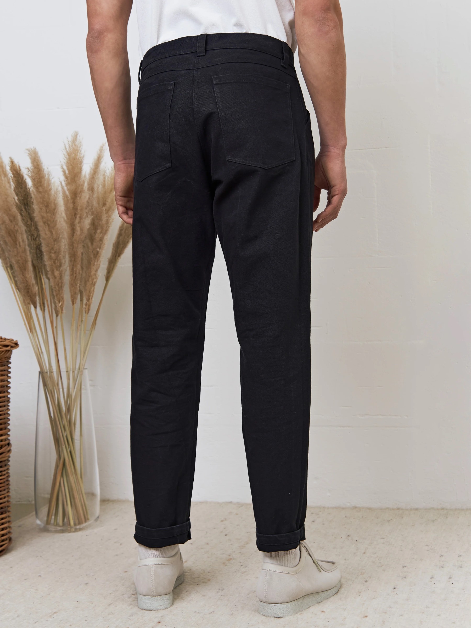 Hose Olf Trousers eco canvas 420g black About Companions