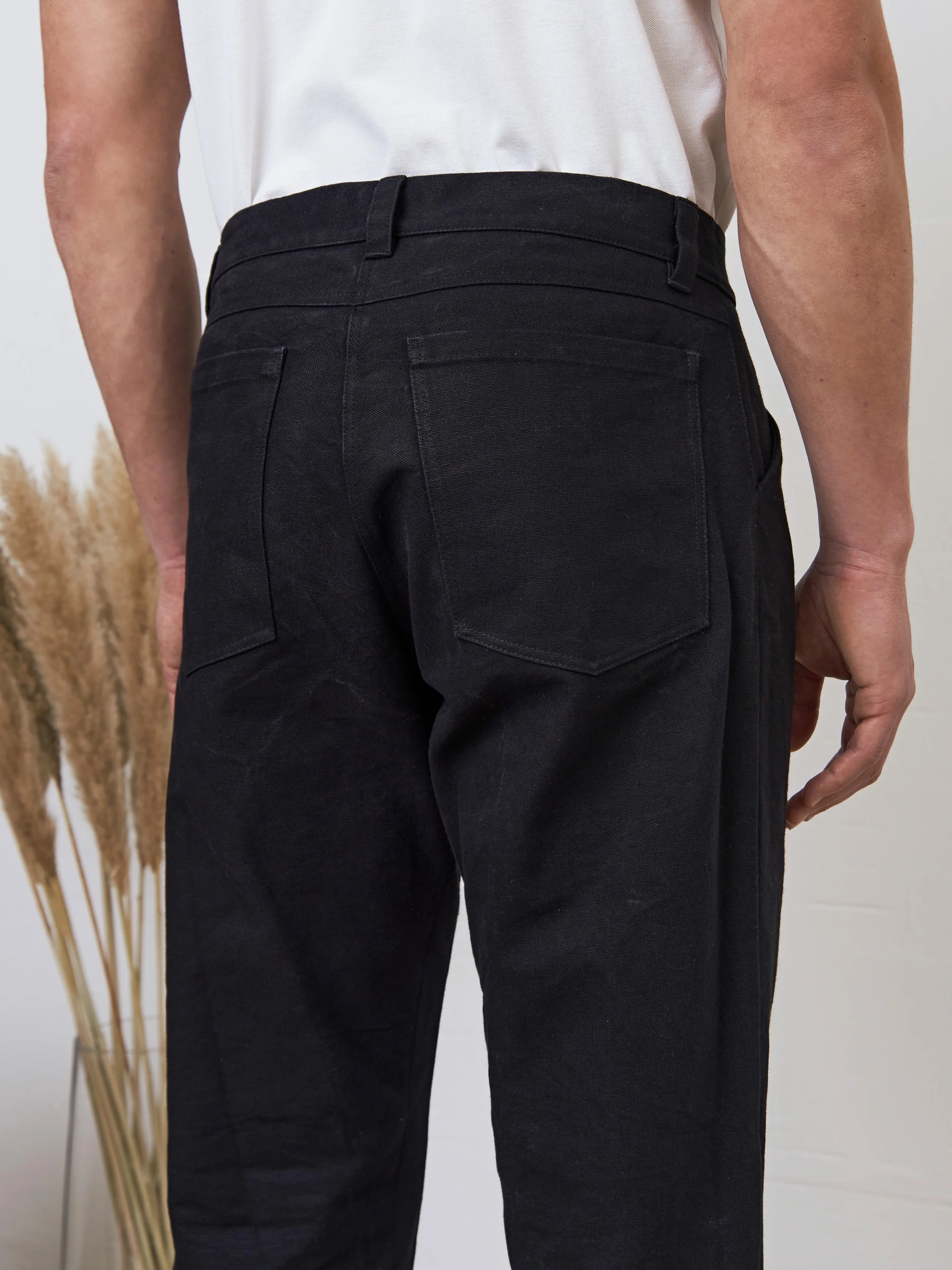 Hose Olf Trousers eco canvas 420g black About Companions