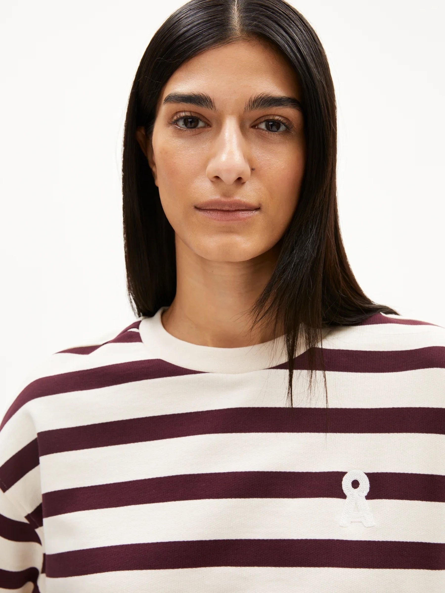 Pullover Frankaa Bold Iconic A undyed-dark cranberry Armedangels