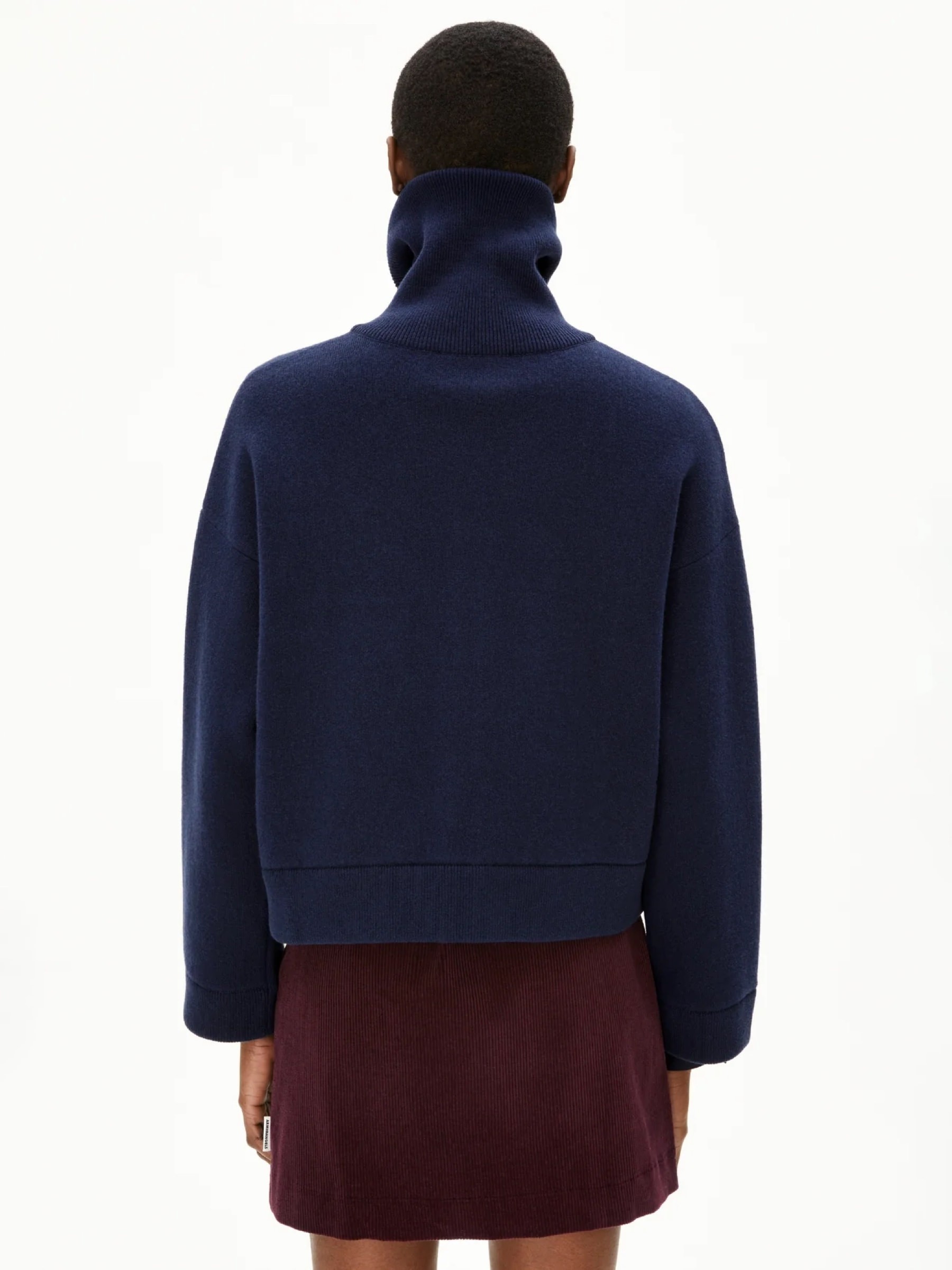 Zipper Joaniaas tinted navy Armedangels