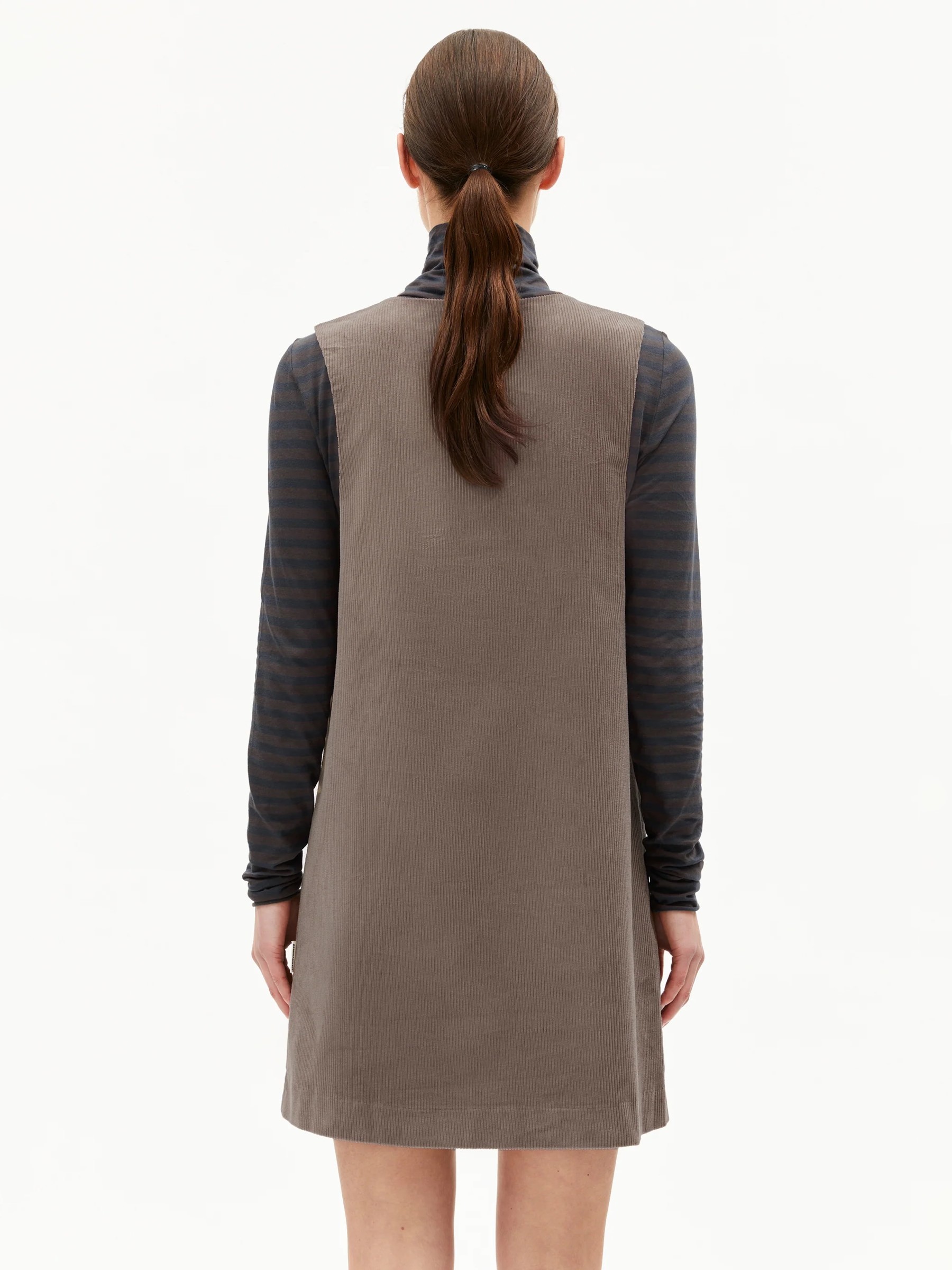 Kleid Pinaafo Corduroy walnut cream Armedangels