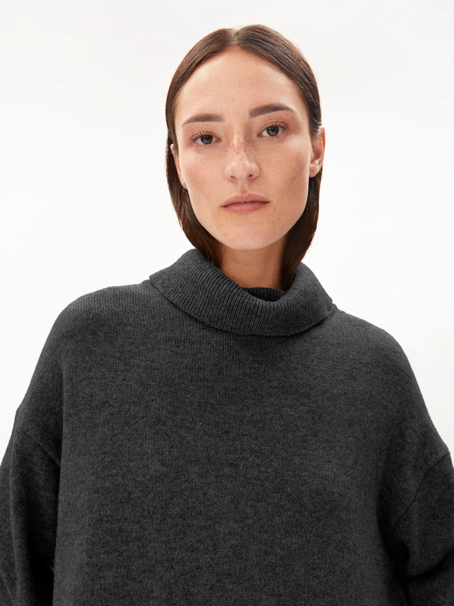 Kleid Aradiaa steel melange Armedangels