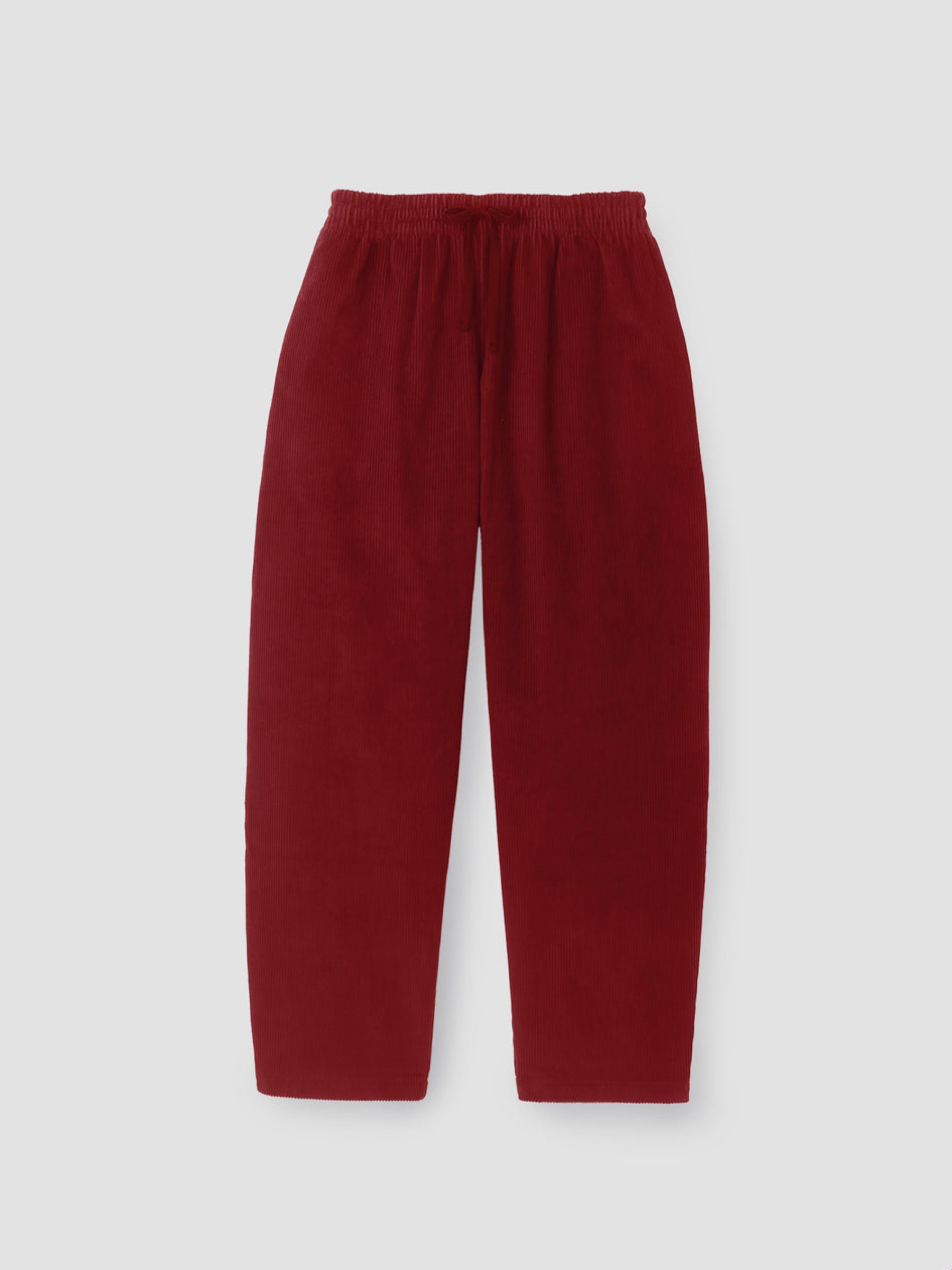 Hose Cedar soft burgundy Beaumont Organic