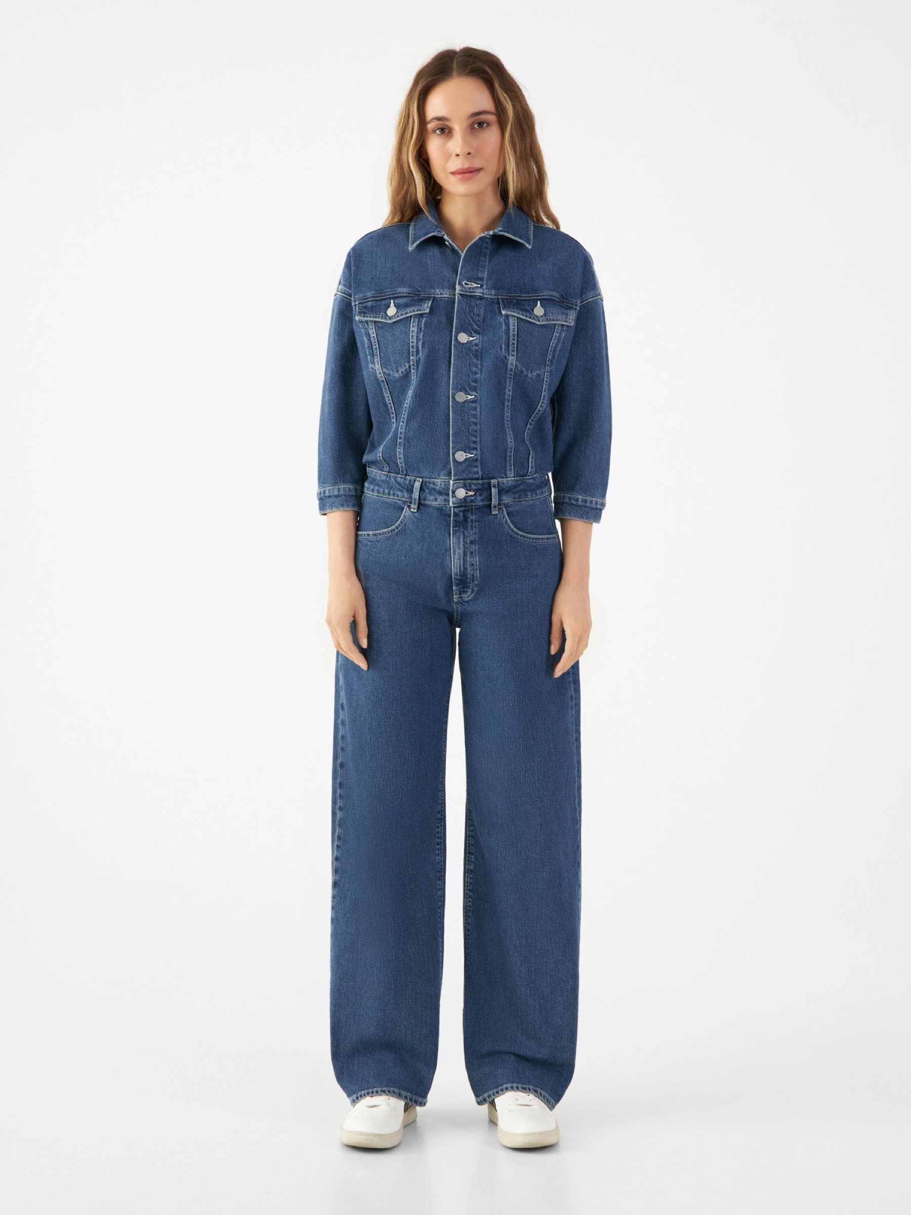 Jumpsuit Ros Overall vintage blue Dawn Denim