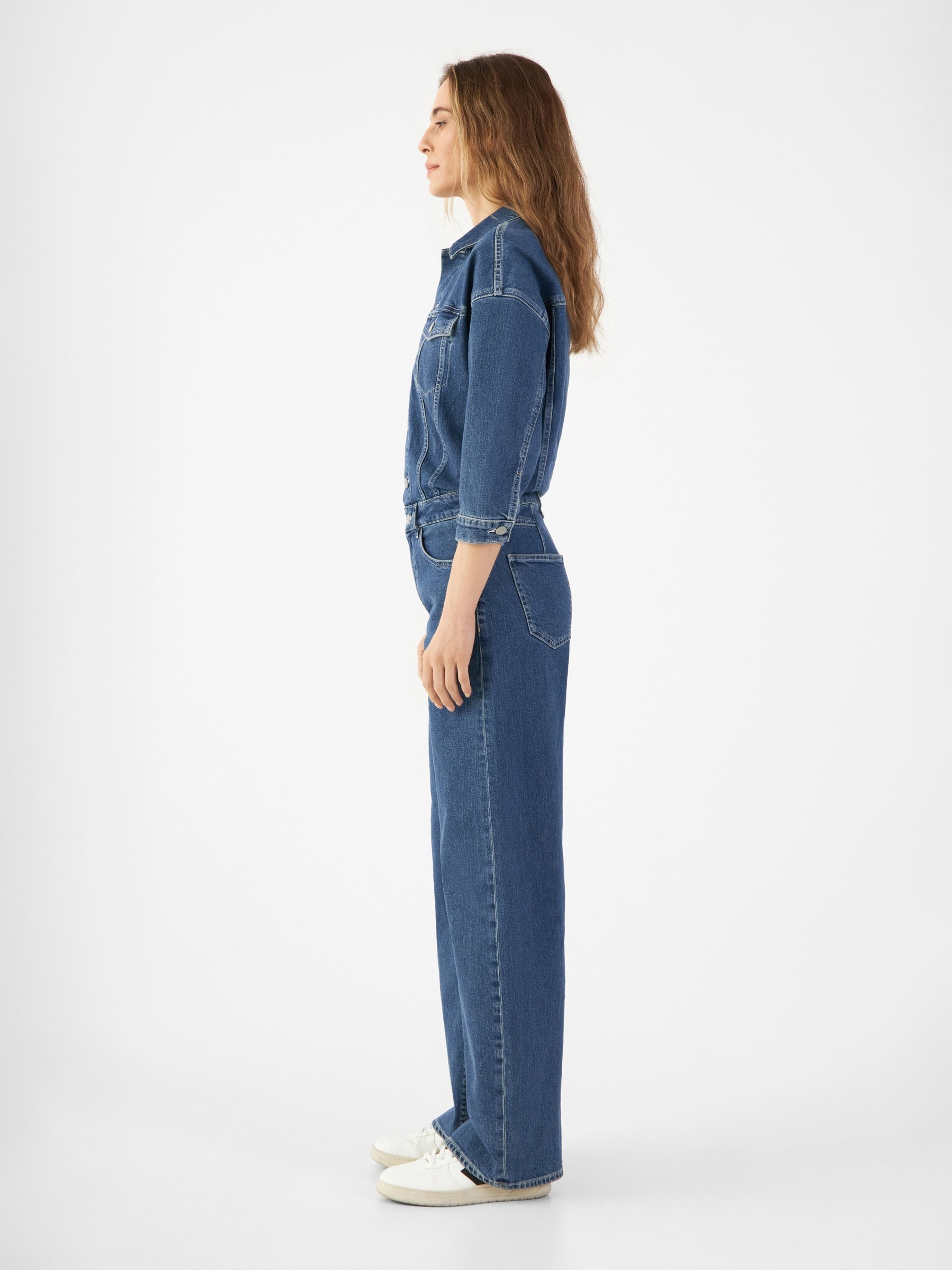 Jumpsuit Ros Overall vintage blue Dawn Denim