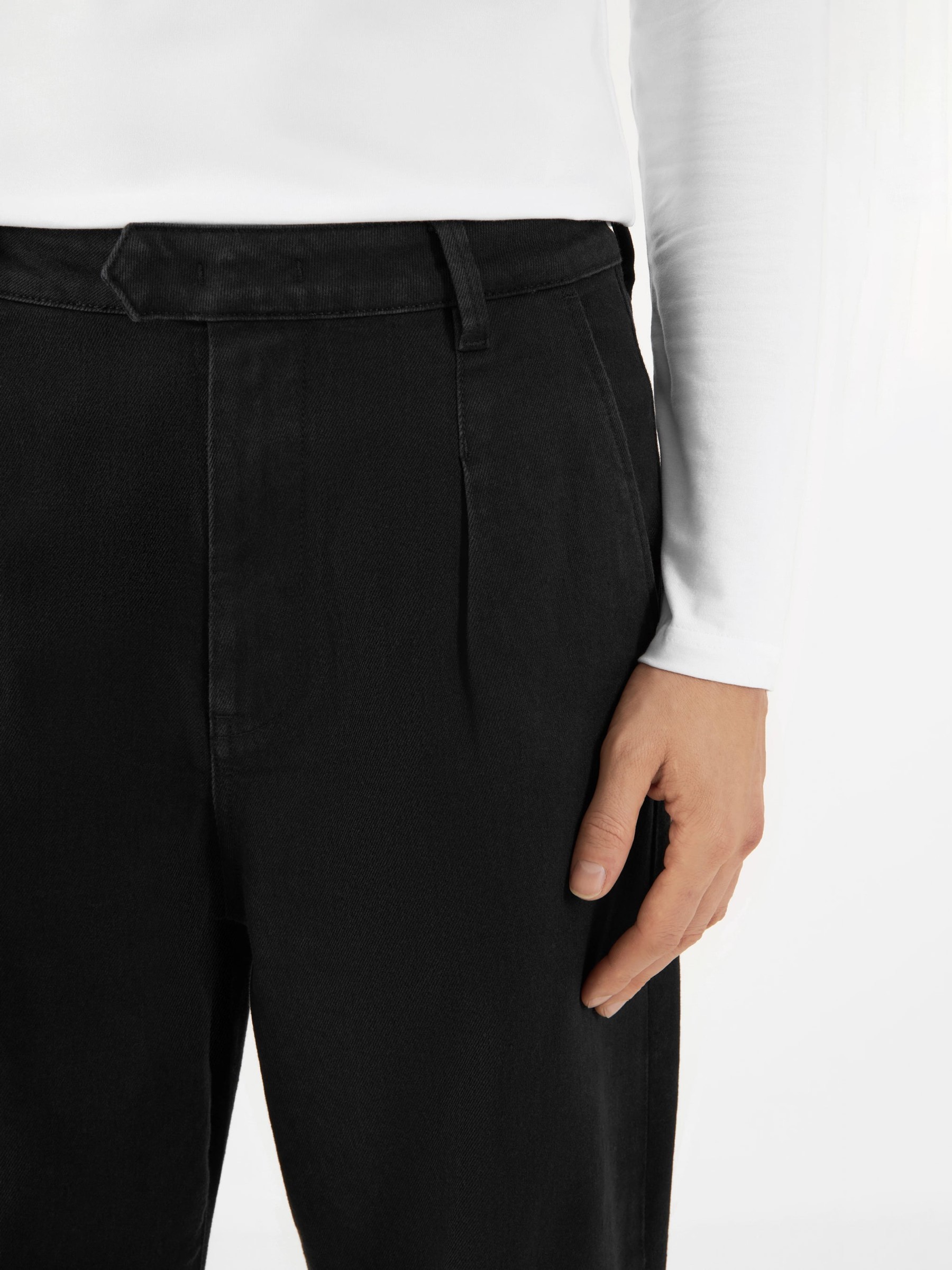 Hose Aster Balloon black Dawn Denim