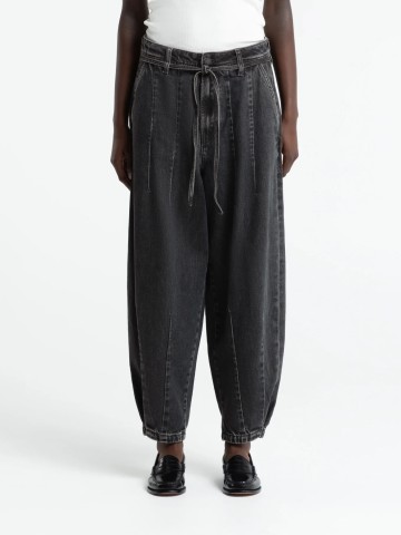 Hose Oujou vilma brown black Kings of Indigo – K.O.I.