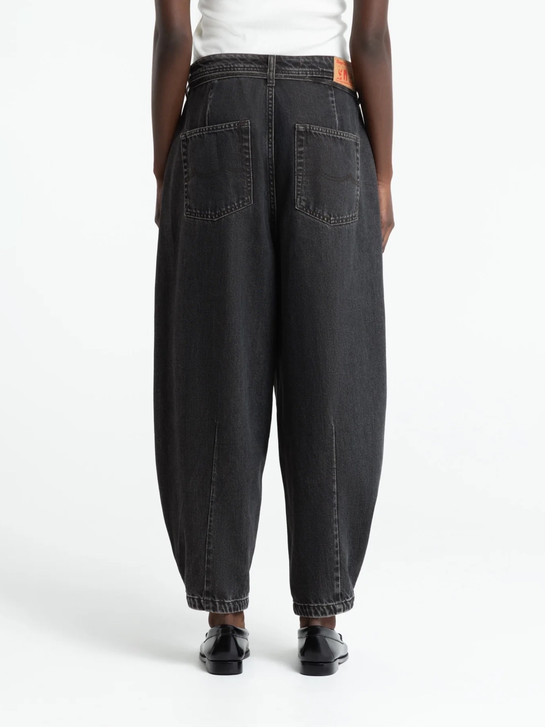 Hose Oujou vilma brown black Kings of Indigo – K.O.I.