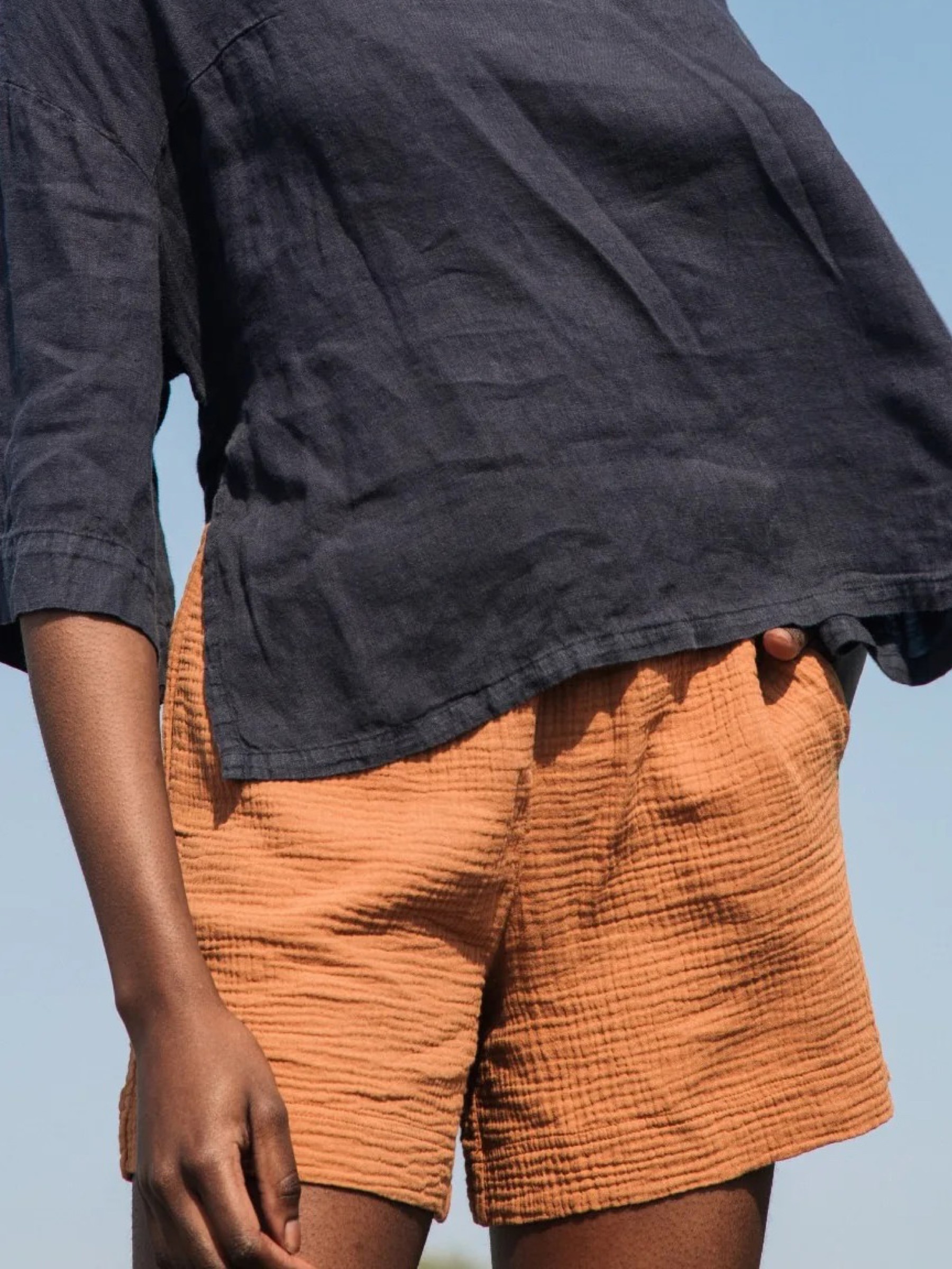 Shorts Gilma pecan-pecan Beaumont Organic