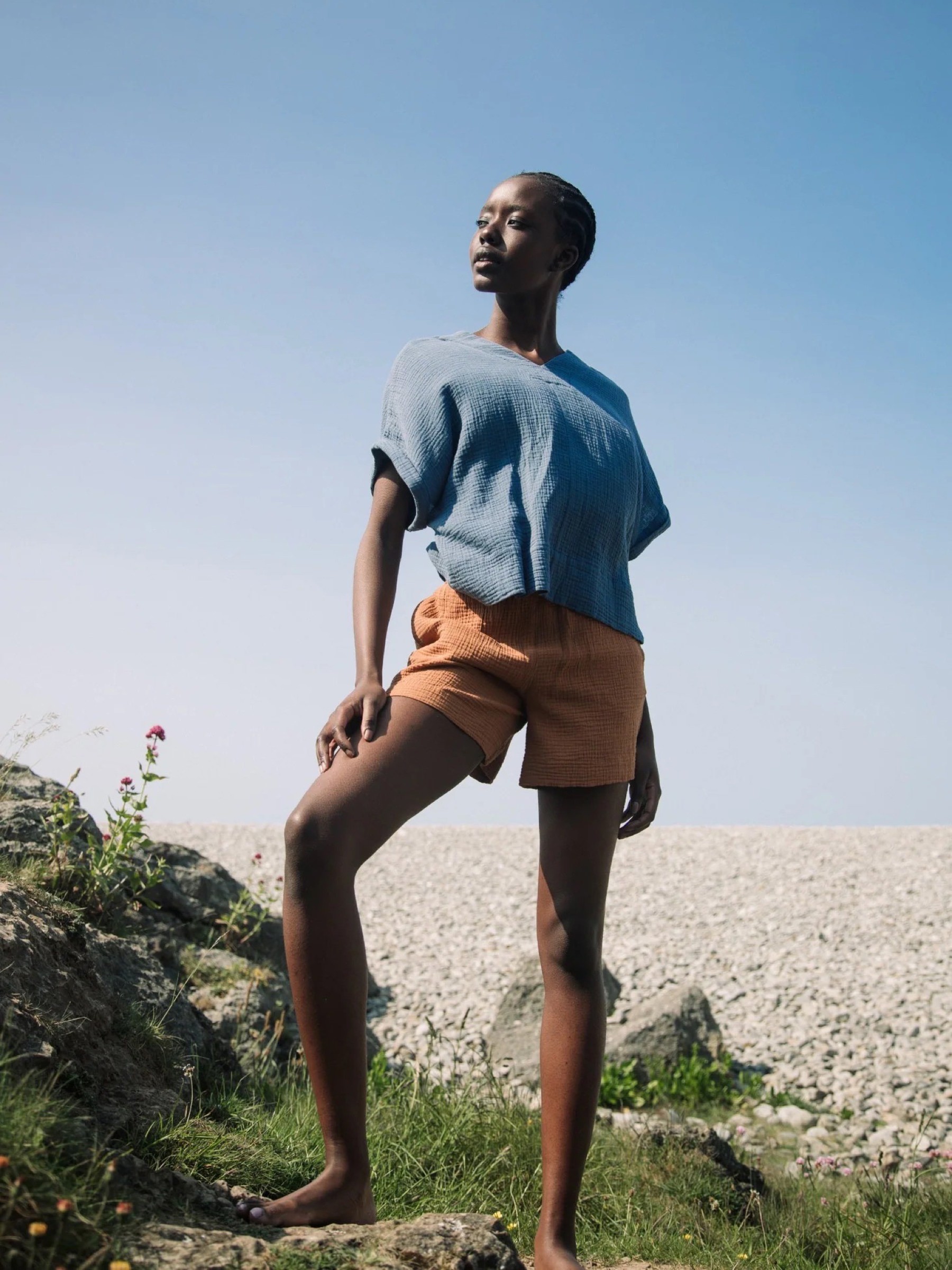 Shorts Gilma pecan-pecan Beaumont Organic