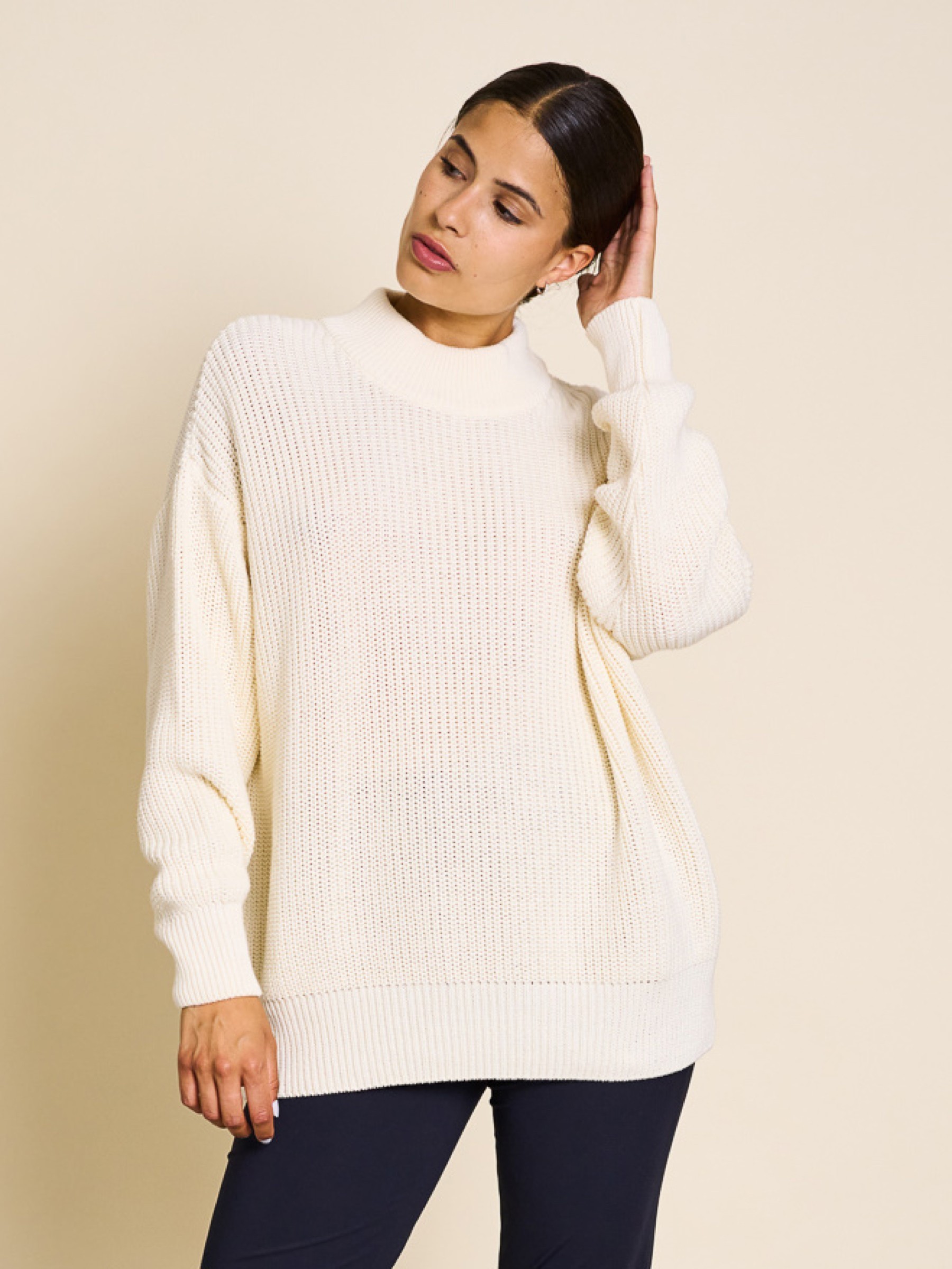 Pullover Knit Jumper Soho offwhite Jan 'n June