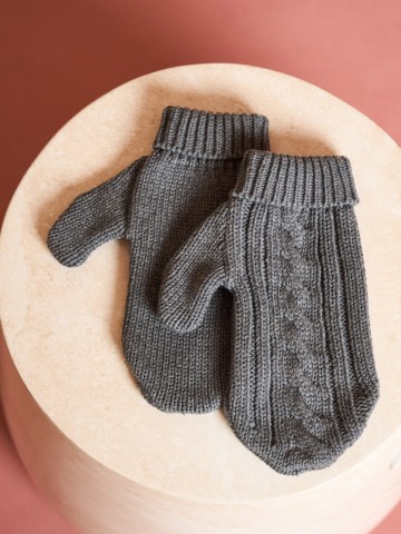 Handschuhe Mittens Oise dark grey Jan 'n June