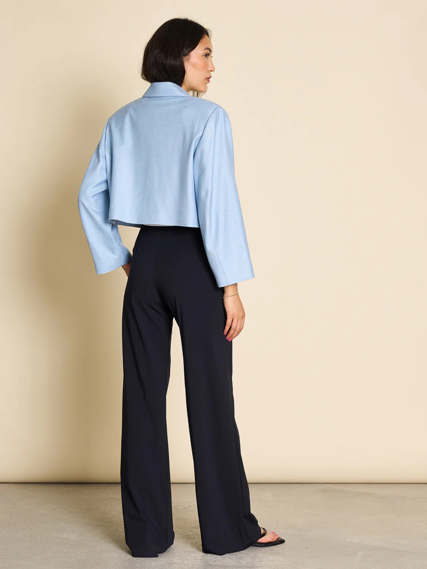 Cropped Blazer Tulia light denim Jan 'n June