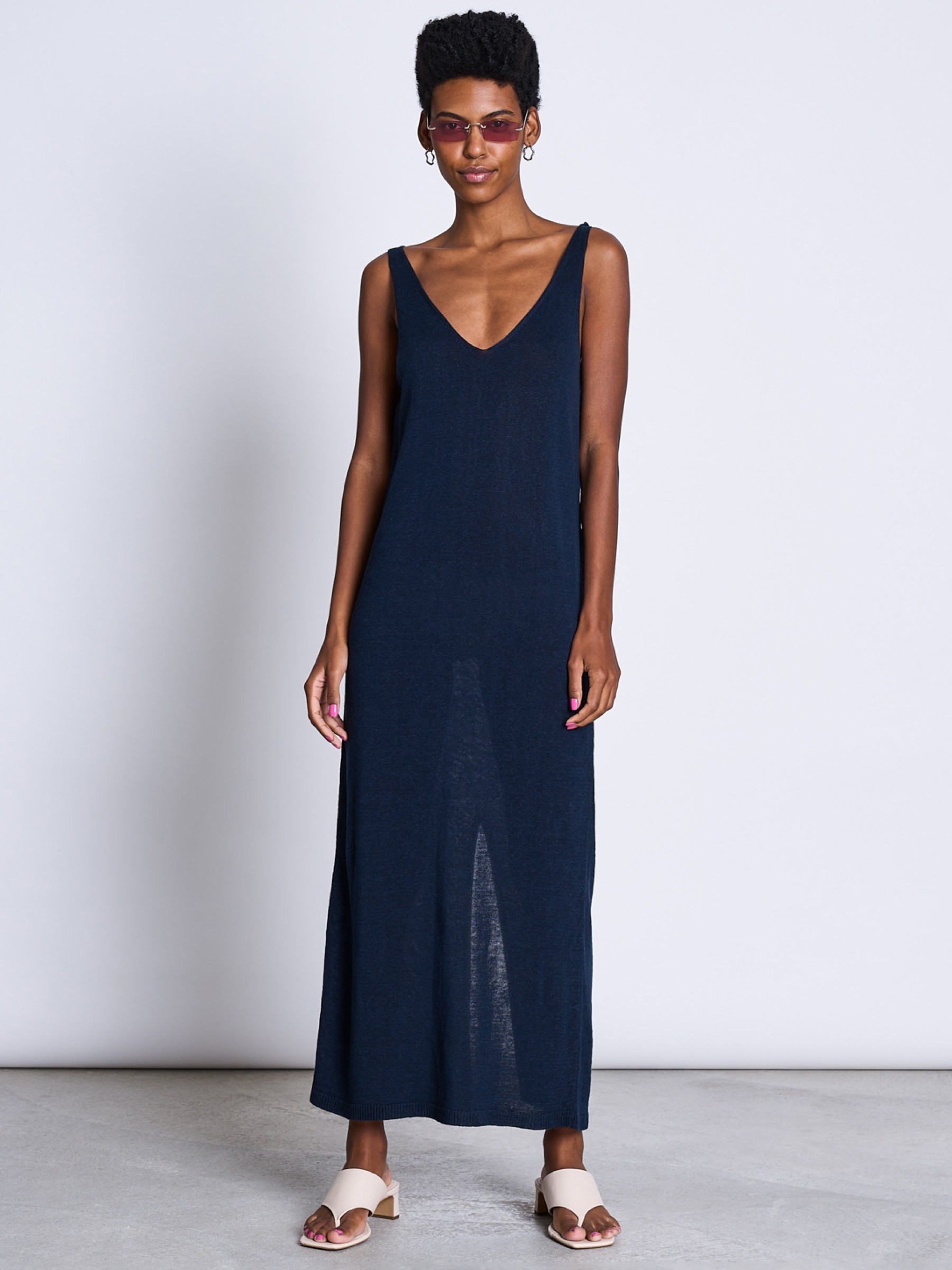 Kleid Knit Dress Kasilda dark denim Jan 'n June