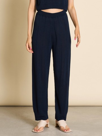Hose Knit Pants dark denim Felisa Jan 'n June