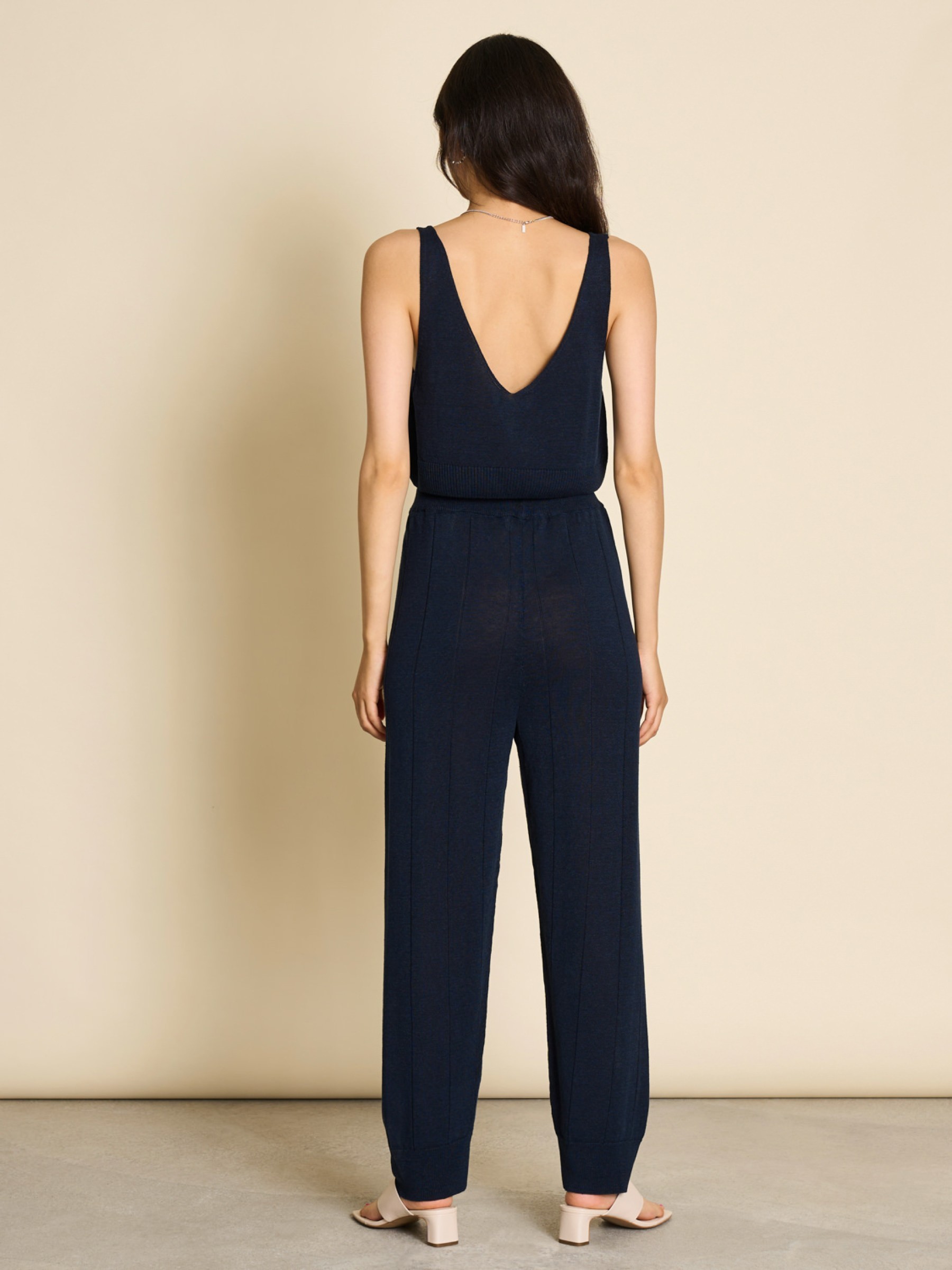 Hose Knit Pants dark denim Felisa Jan 'n June