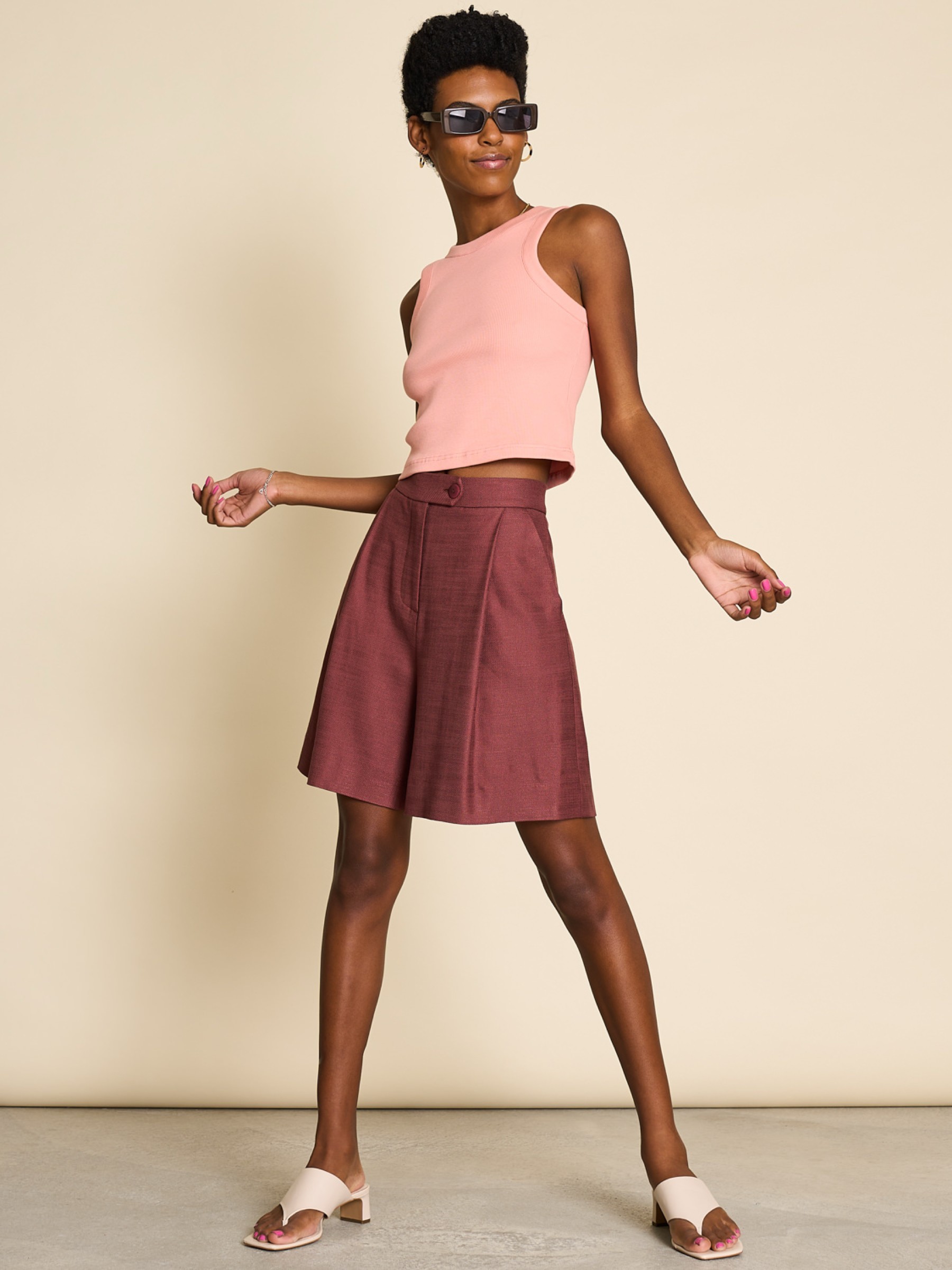 Kurze Hose Shorts Benita marsala Jan 'n June