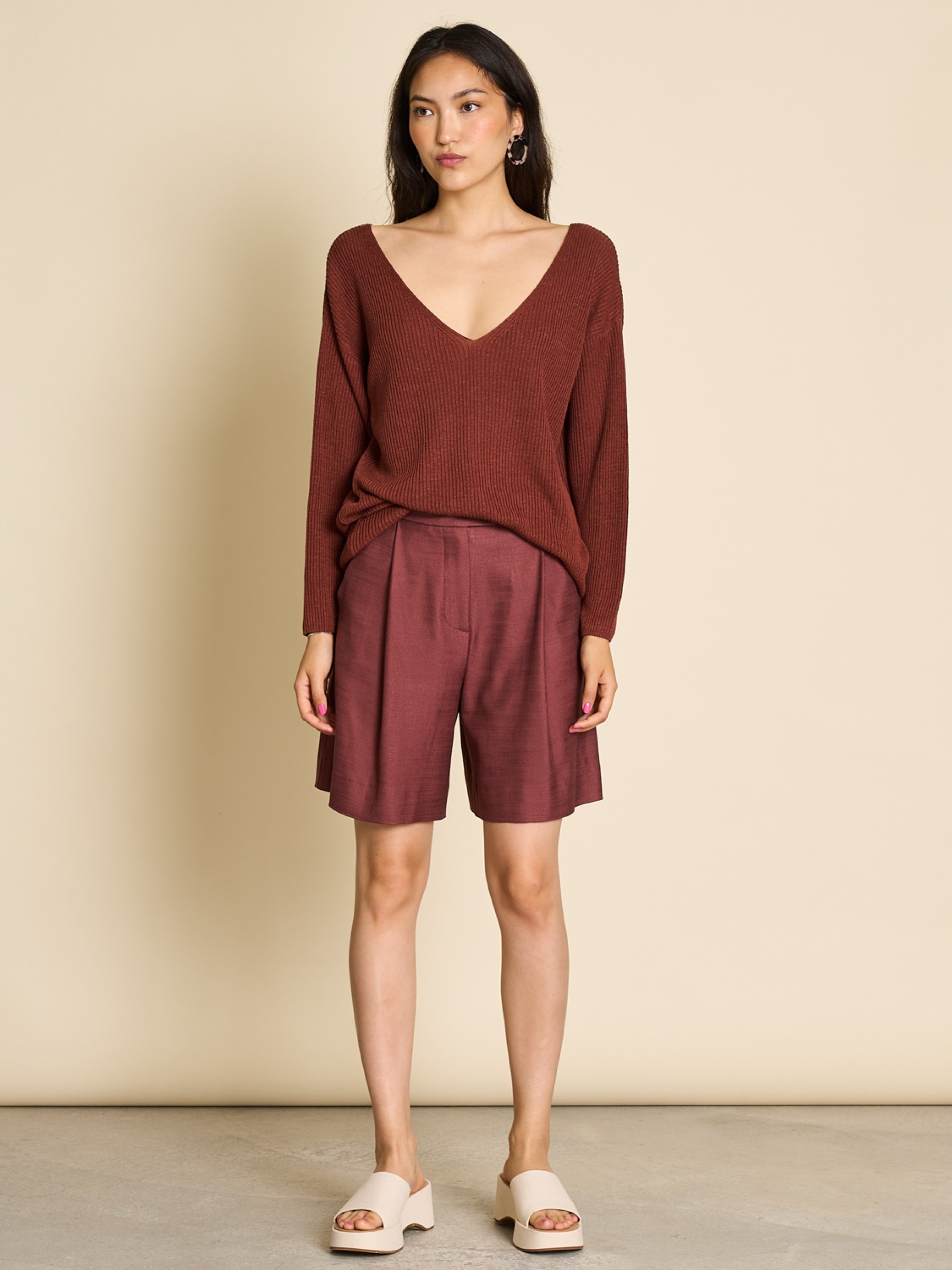 Kurze Hose Shorts Benita marsala Jan 'n June
