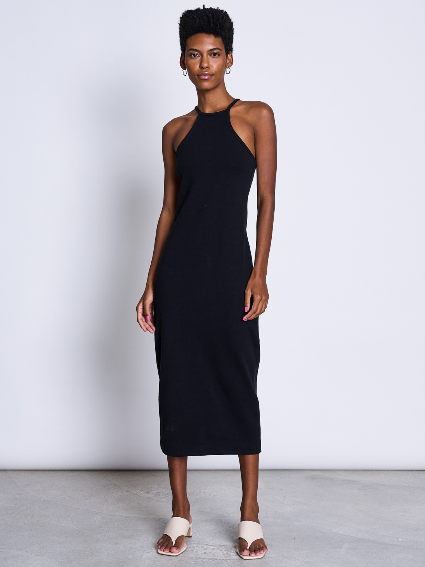 Kleid Midi Dress Elita black Jan 'n June