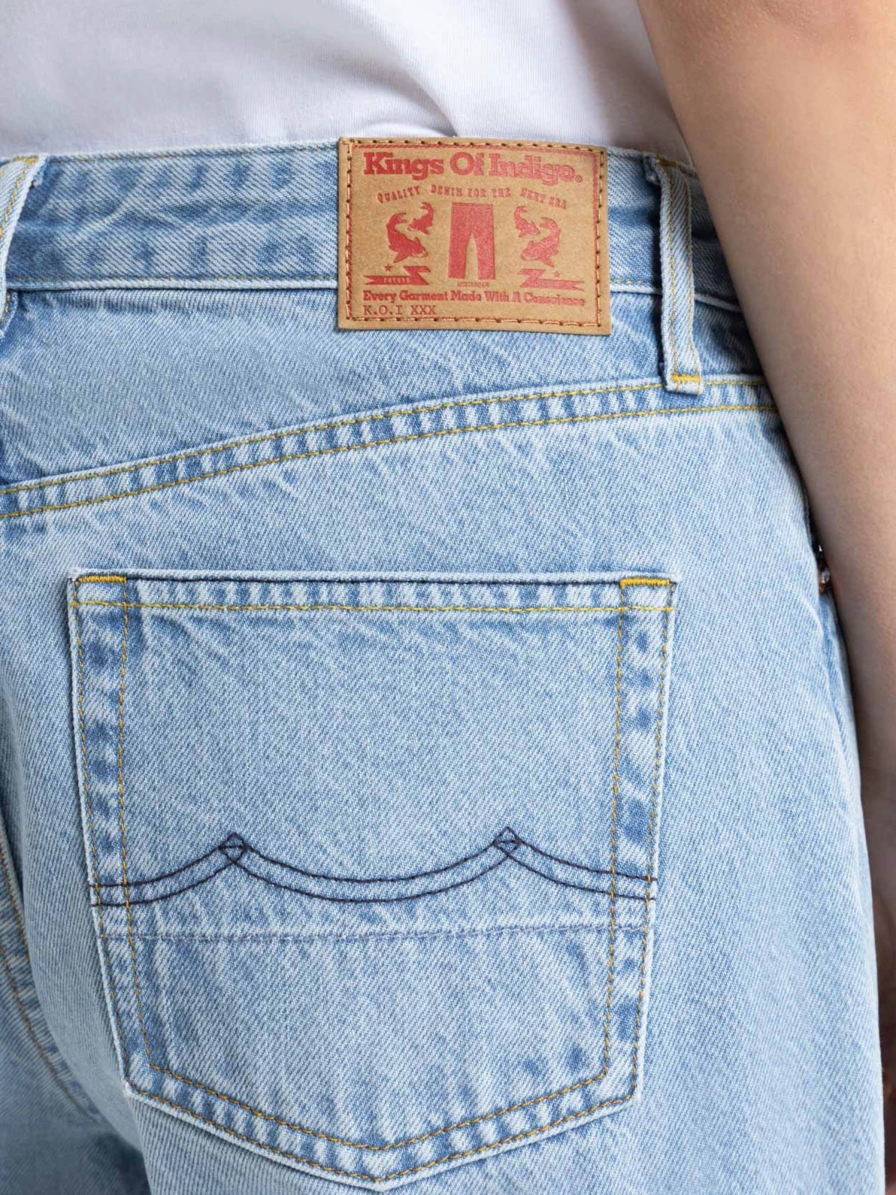 Jeanshose Joan Jeans blue reef super light used Kings of Indigo – K.O.I.