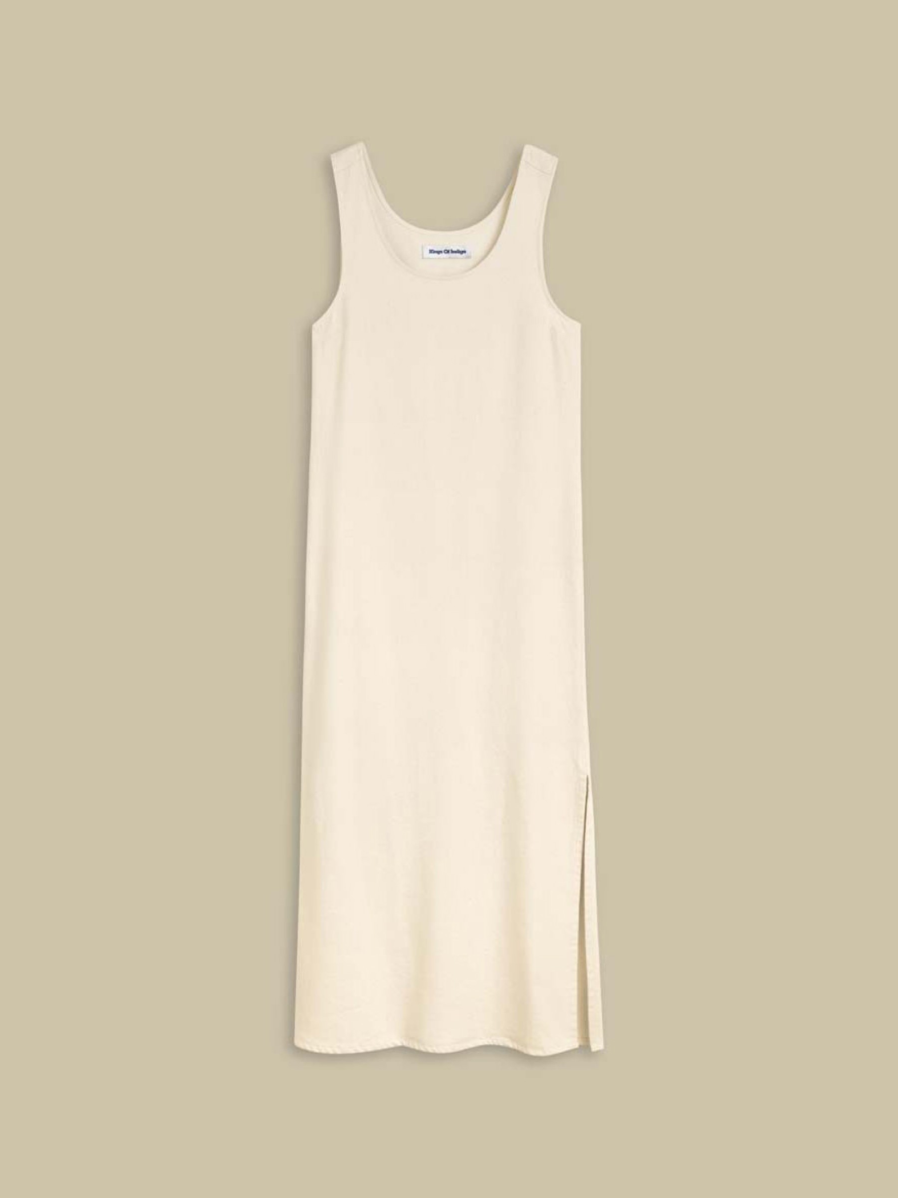Kleid Sen ecru tencel Kings of Indigo – K.O.I.