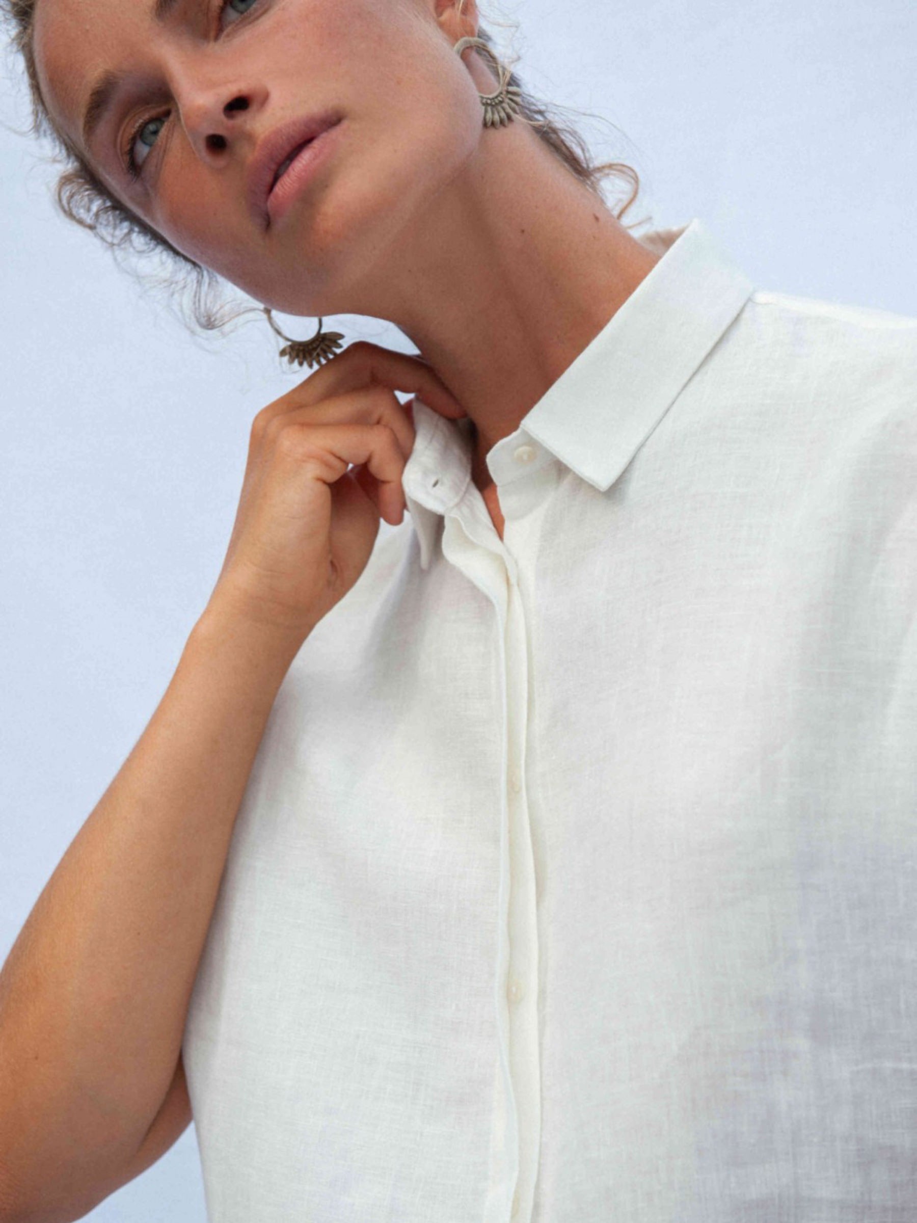 Bluse Tona Blouse ecru Jungle Folk