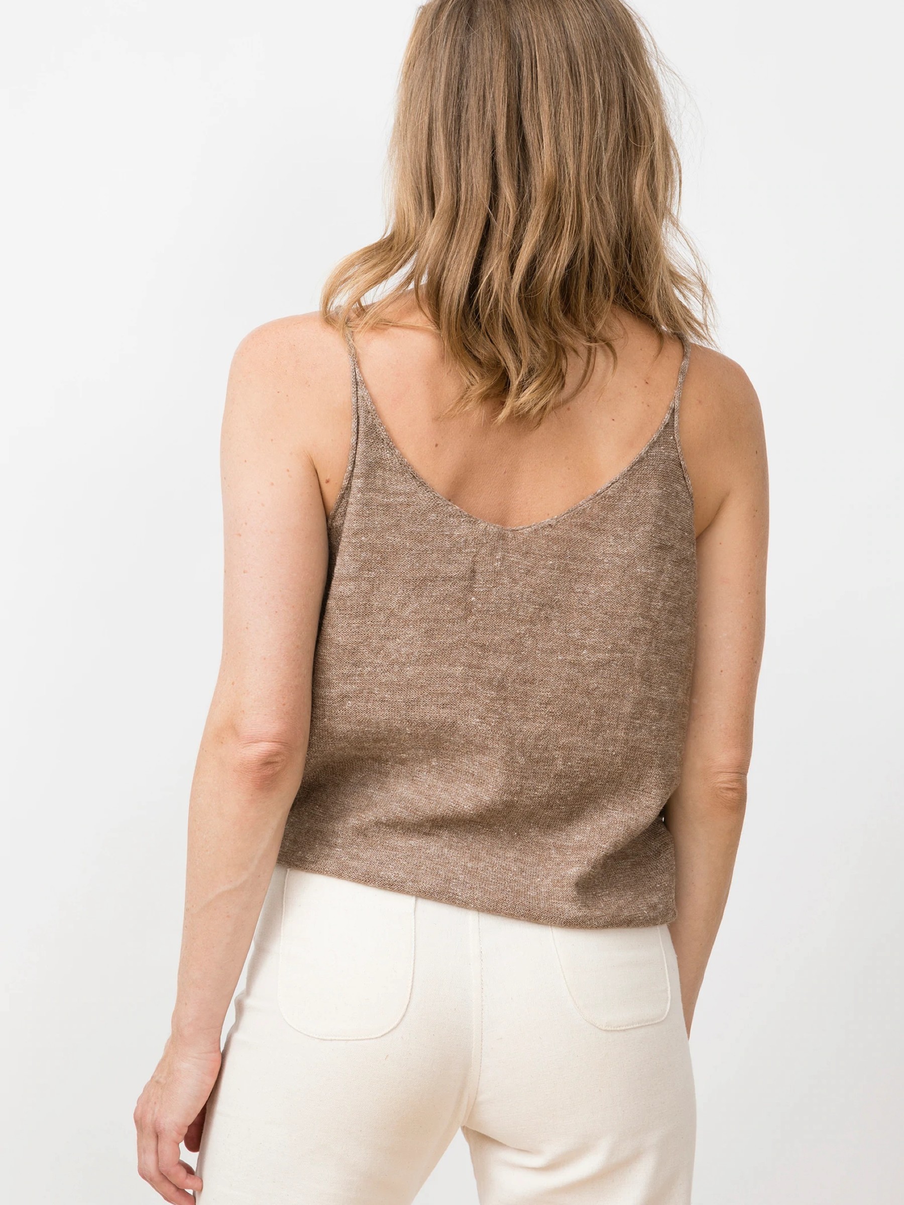 Knit Top Agnes cafe Jungle Folk