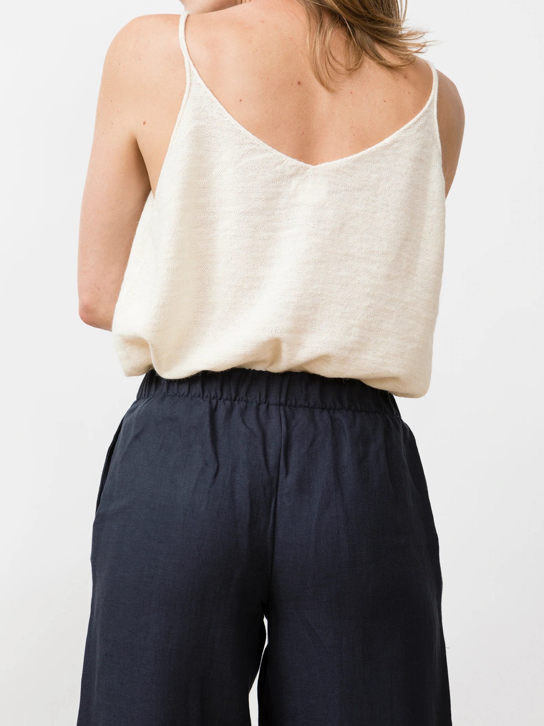 Knit Top Agnes ivory Jungle Folk