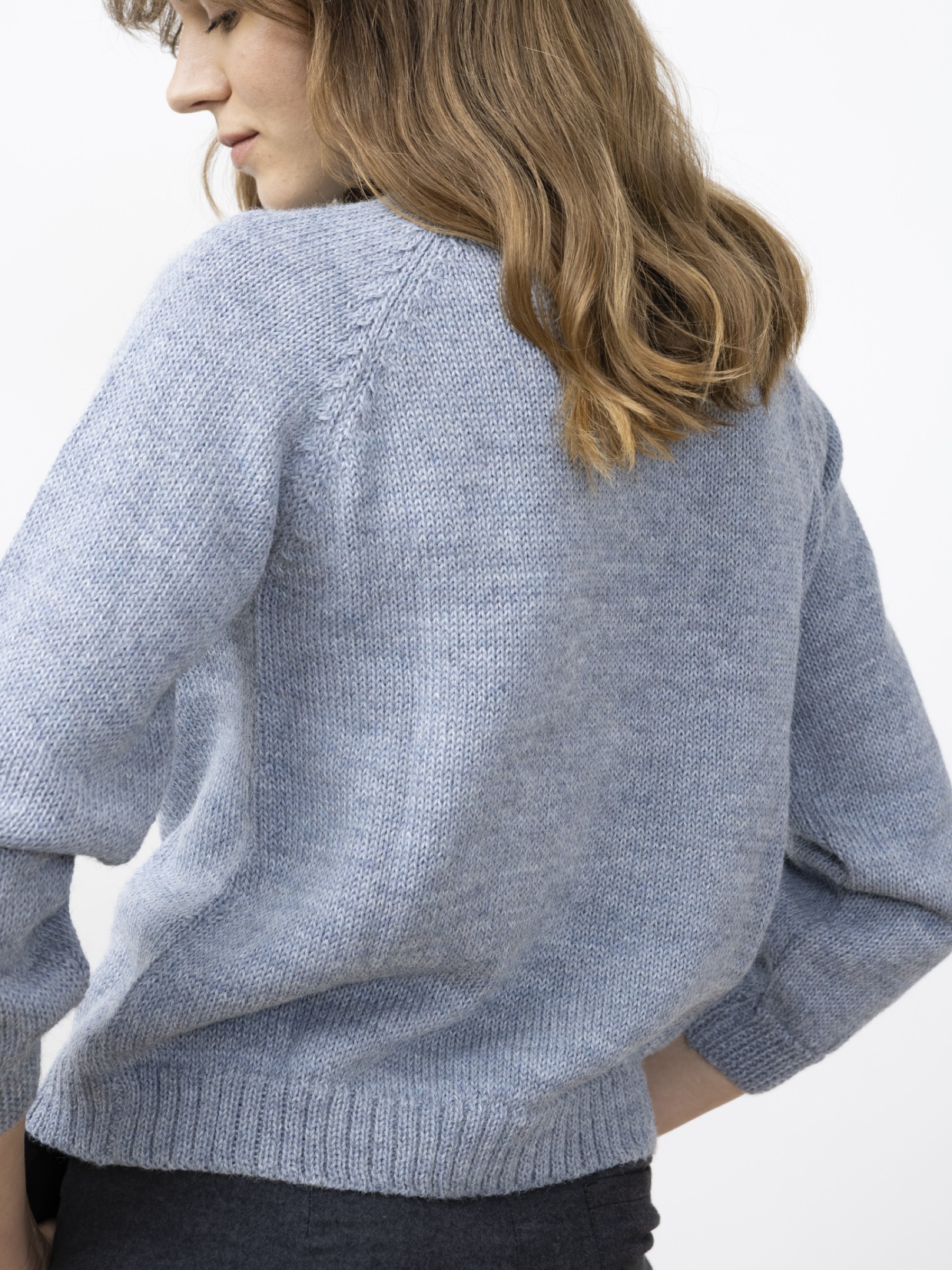 Strickpullover Ximena Sweater cloudy blue Jungle Folk
