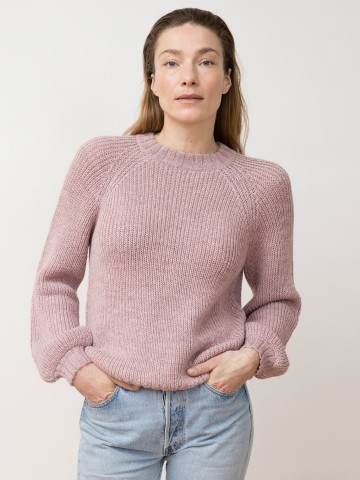 Strickpullover Ximena Sweater himalaya pink Jungle Folk