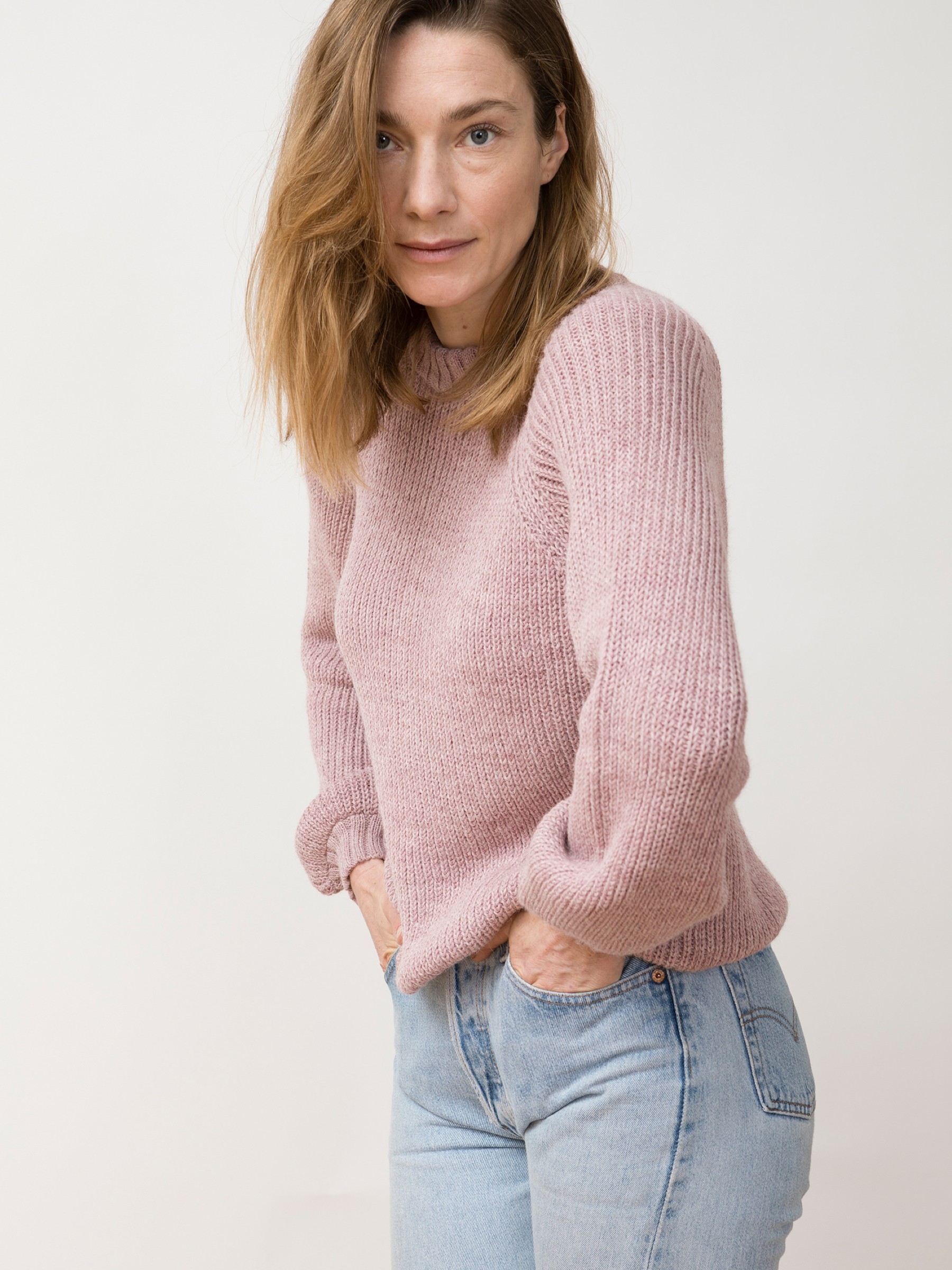 Strickpullover Ximena Sweater himalaya pink Jungle Folk