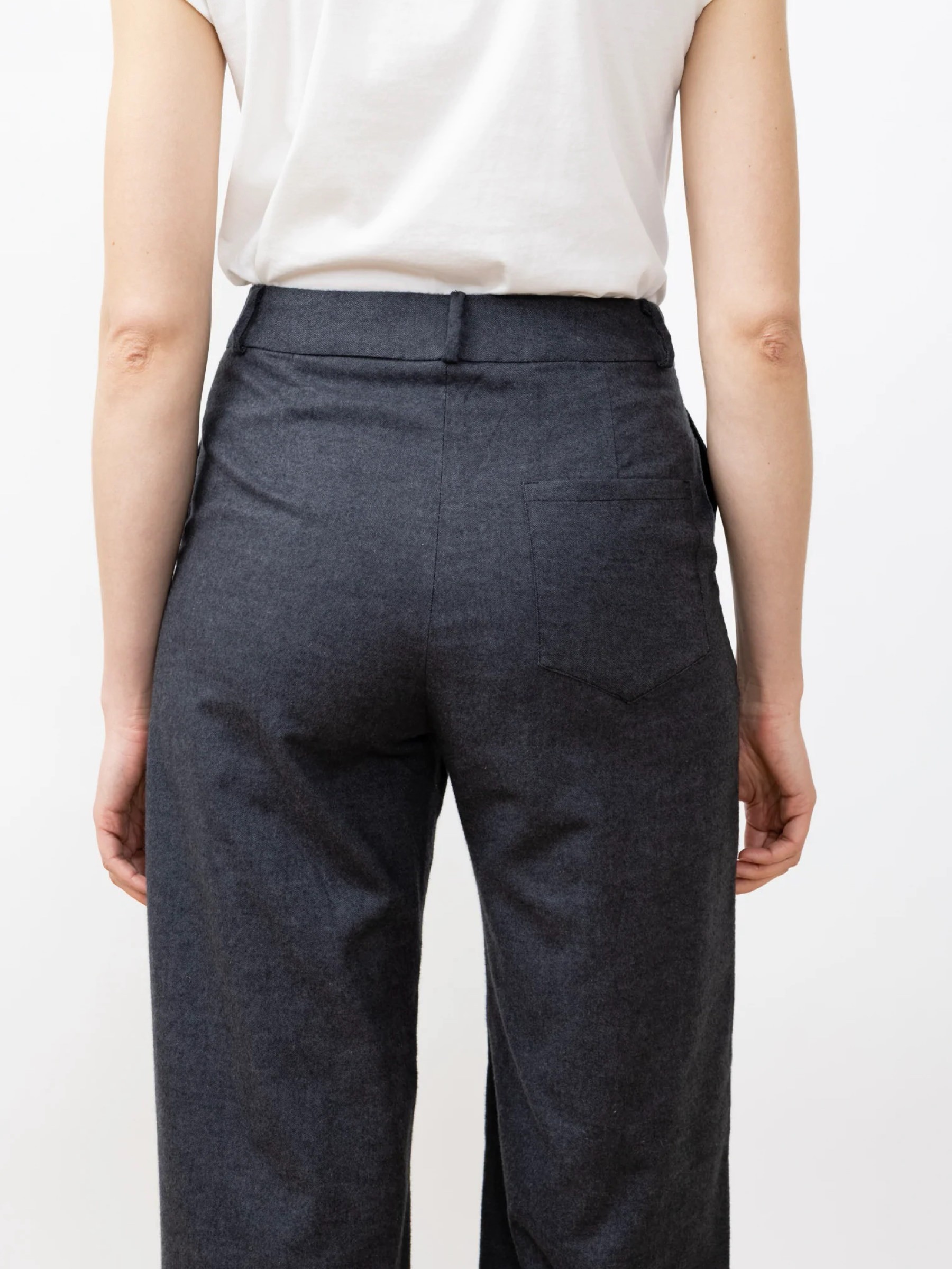 Hose Emil Flannel Trousers anthracite Jungle Folk