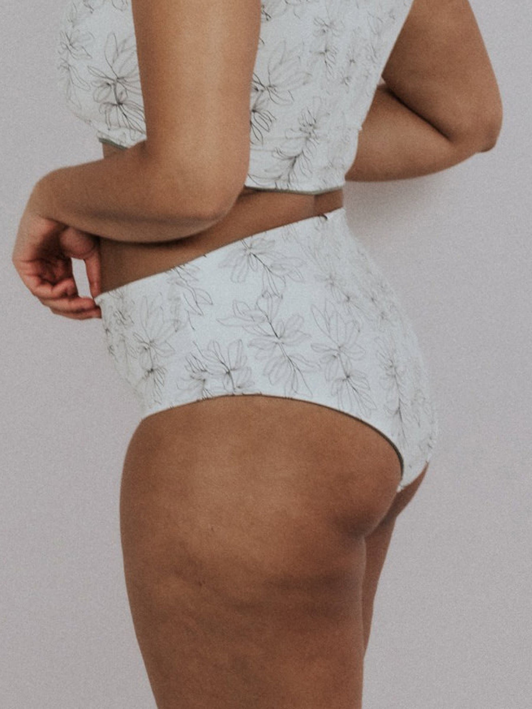 Badehose Goya Bottom olive forest Pura