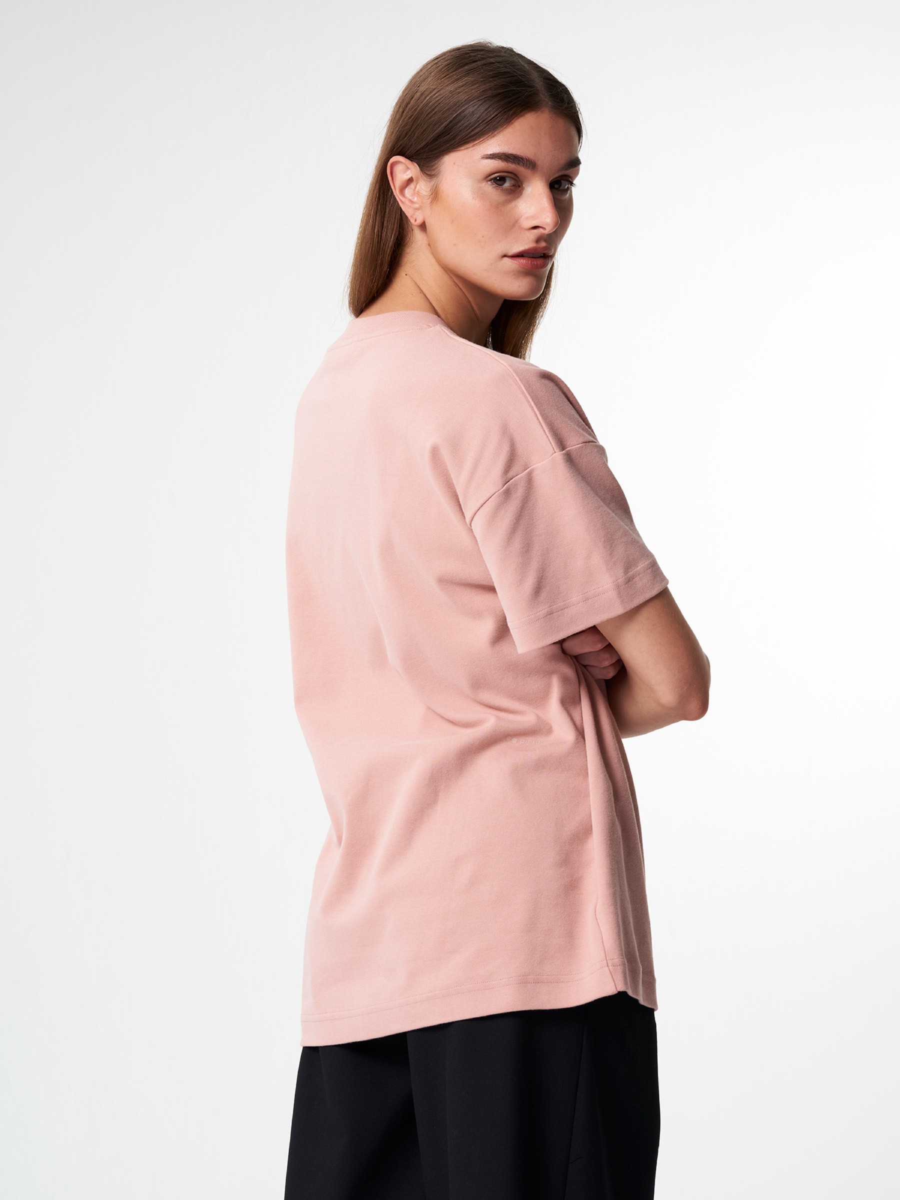 T-Shirt Unisex ash pink pinqponq