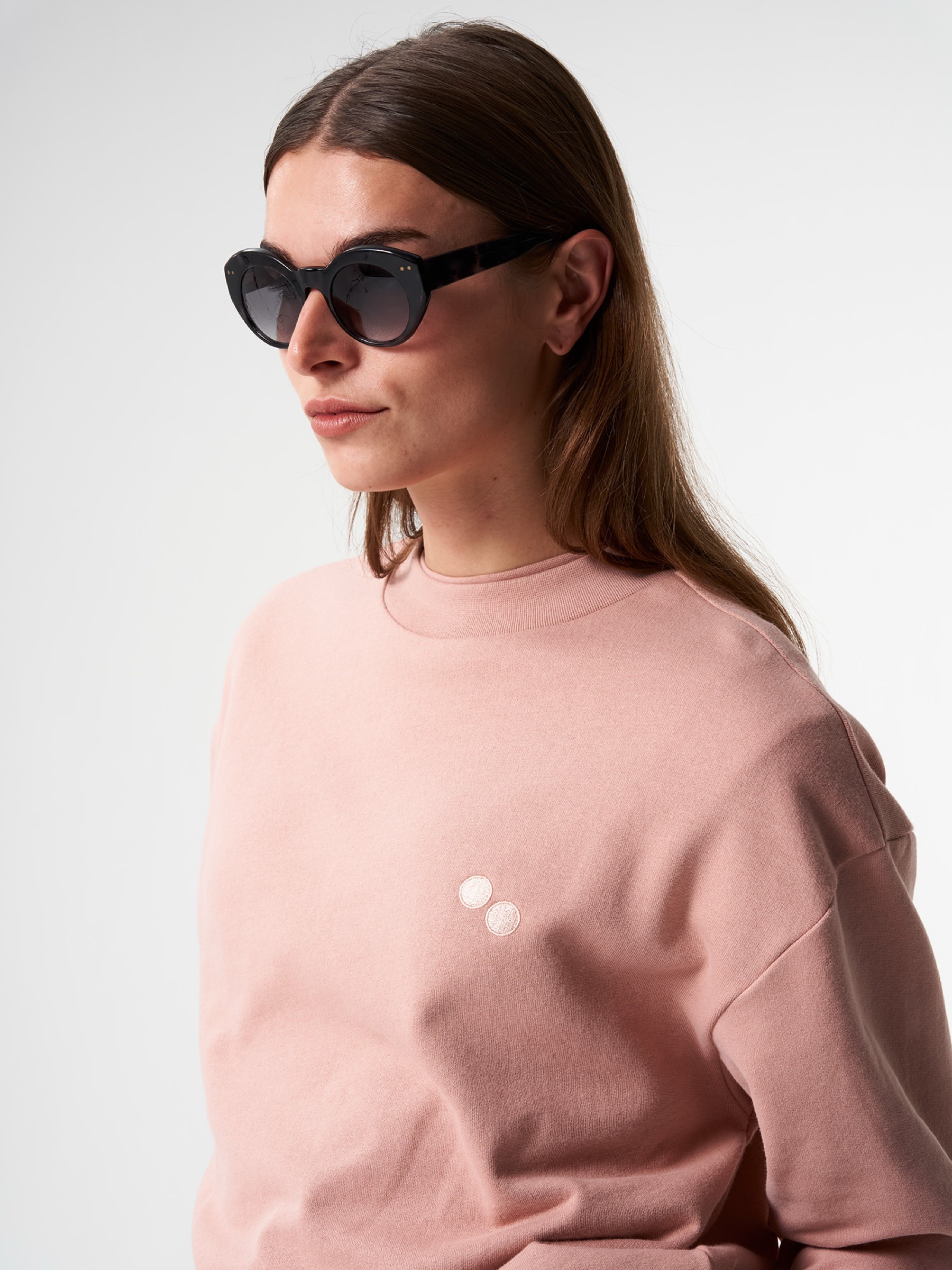 Pullover Sweatshirt Octavianus ash pink pinqponq
