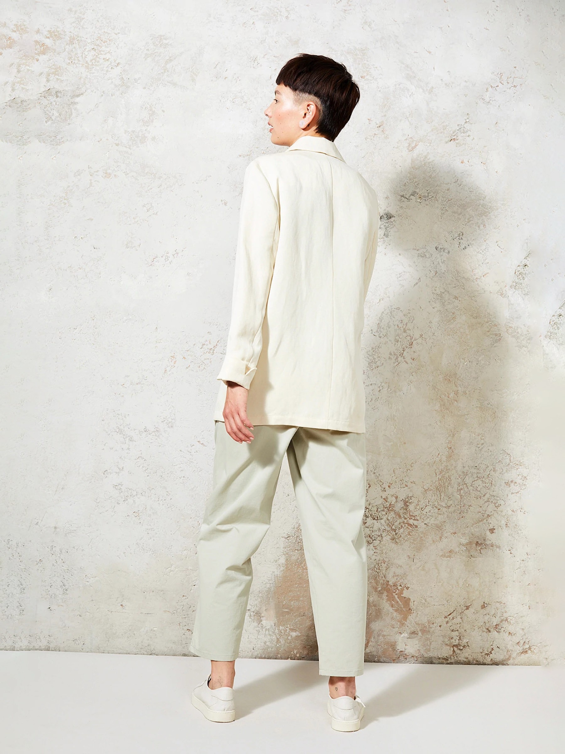 Blazer Jacket Sheean almond LangerChen