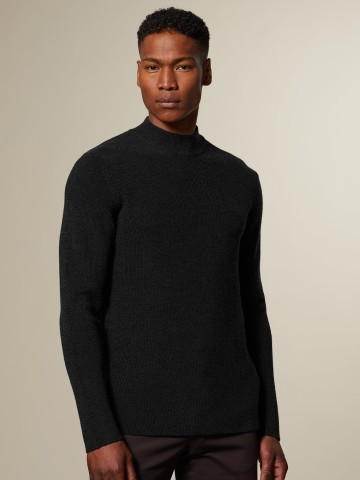 Pullover Gallery Merino blackmouline FUNKTION SCHNITT