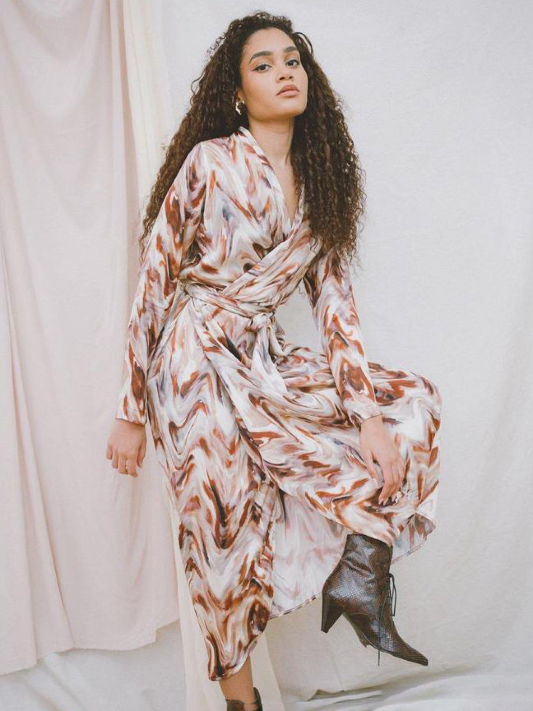 Kleid Reverse Dress print Cossac