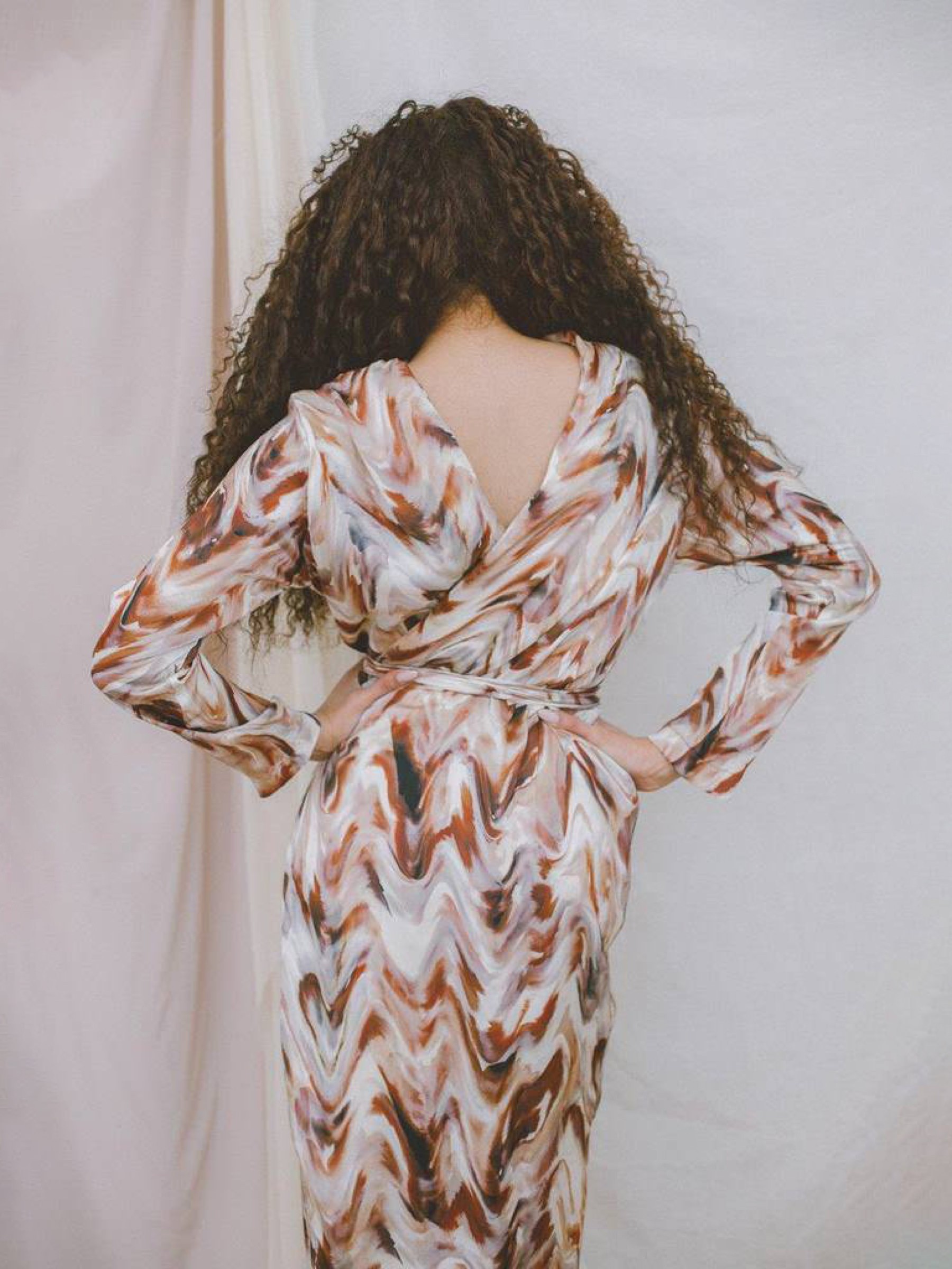 Kleid Reverse Dress print Cossac