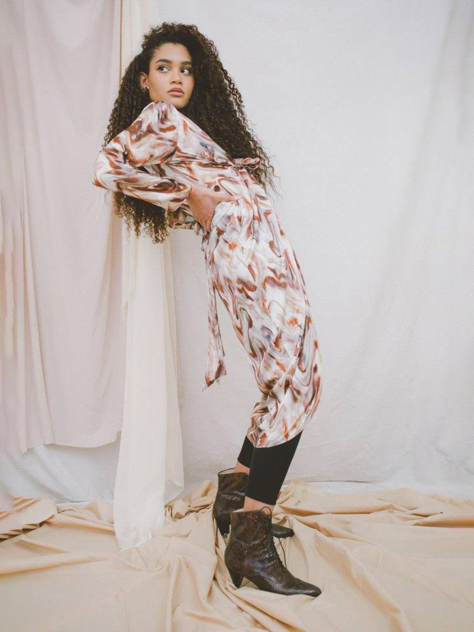 Kleid Reverse Dress print Cossac