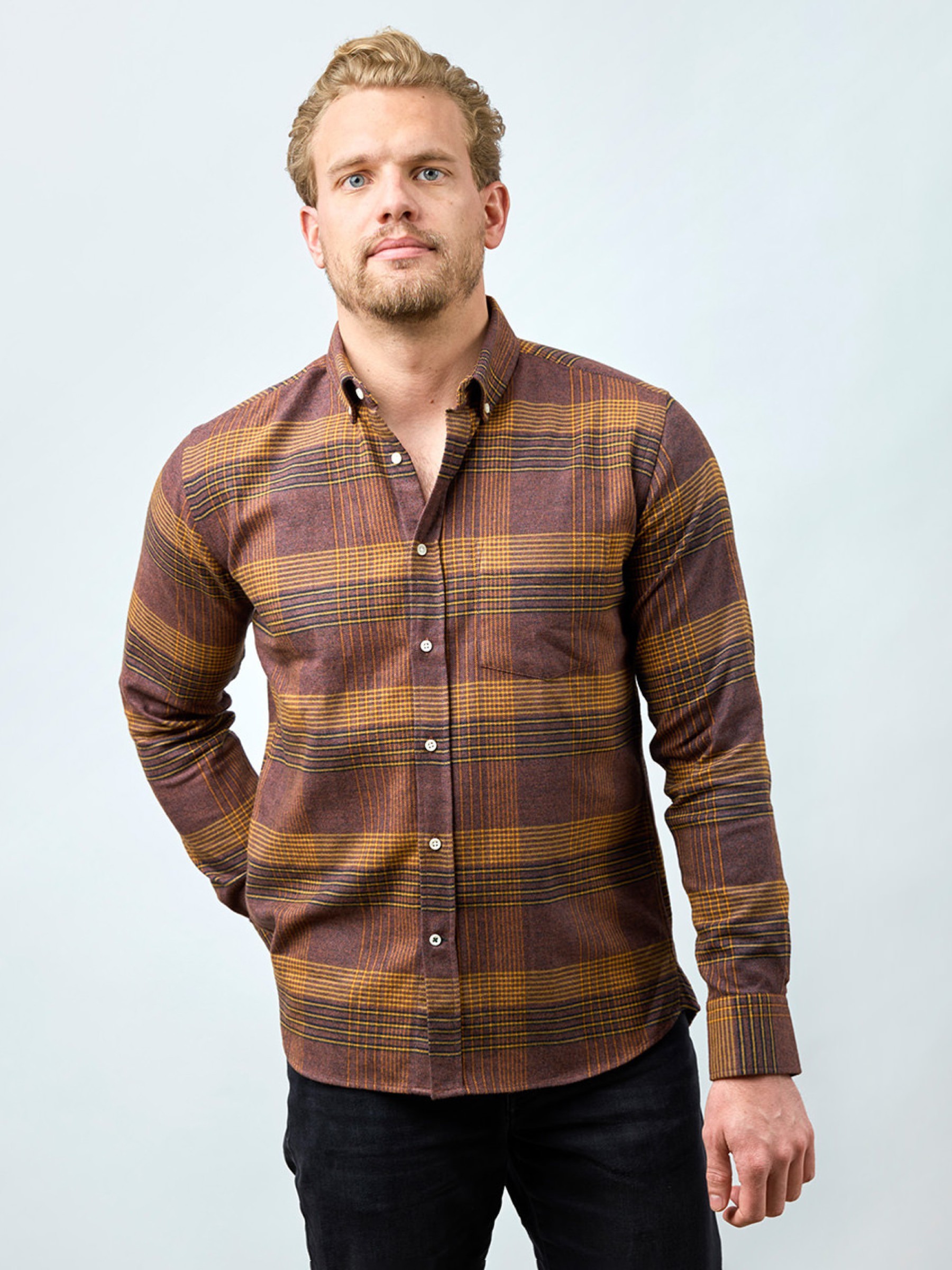 Hemd Flannel Ursido tinto Carpasus