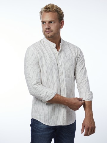 Hemd Scurido white brown Carpasus