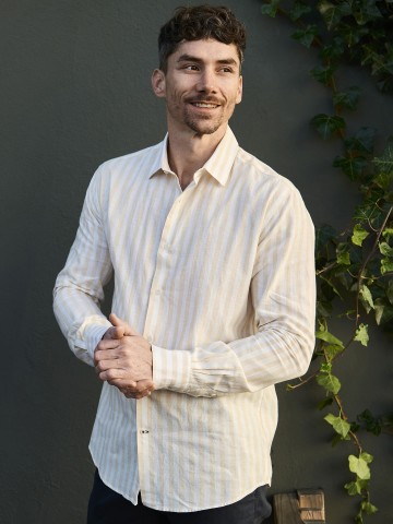 Hemd Shirt Ascona beige Carpasus