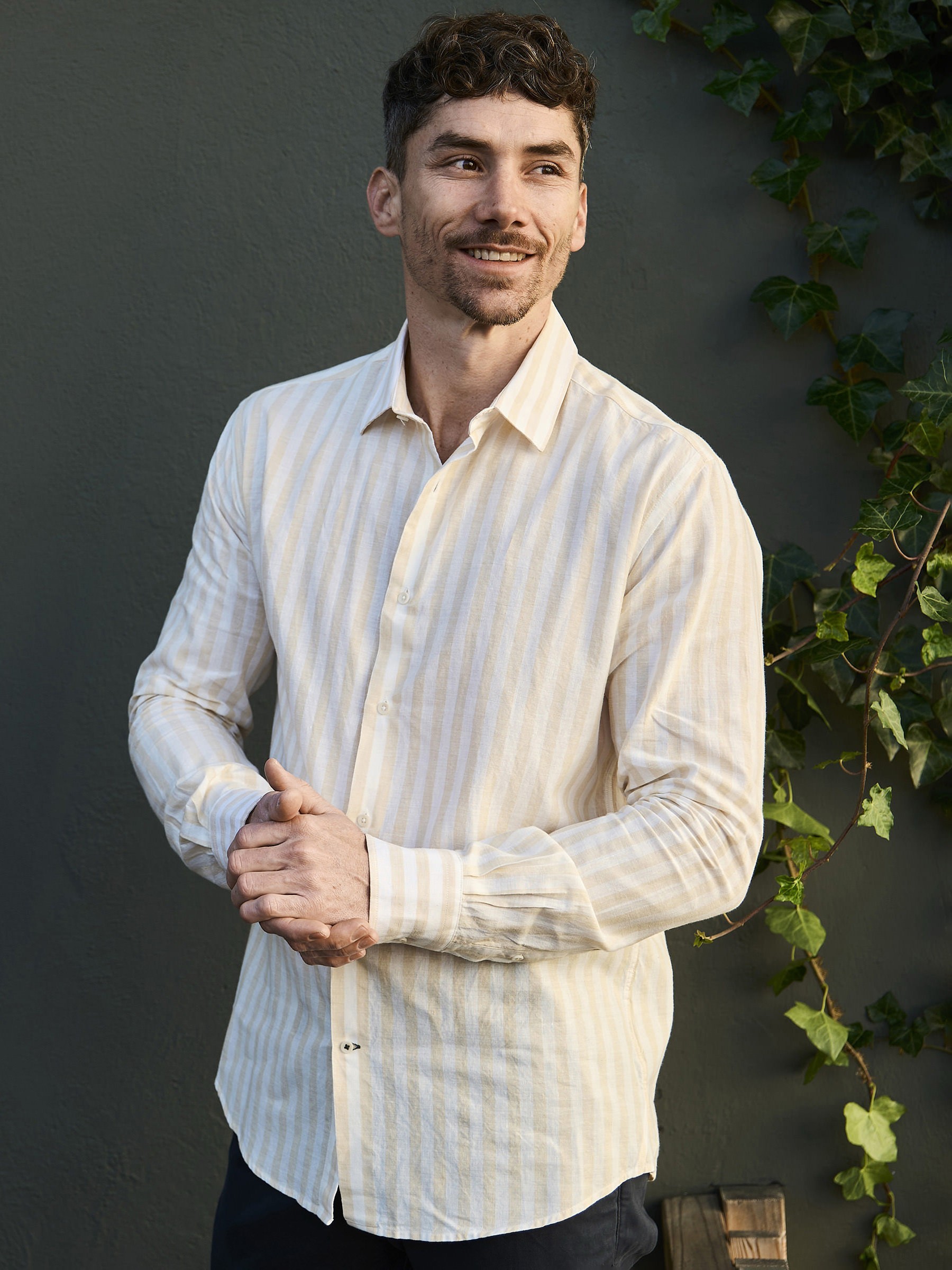 Hemd Shirt Ascona beige Carpasus