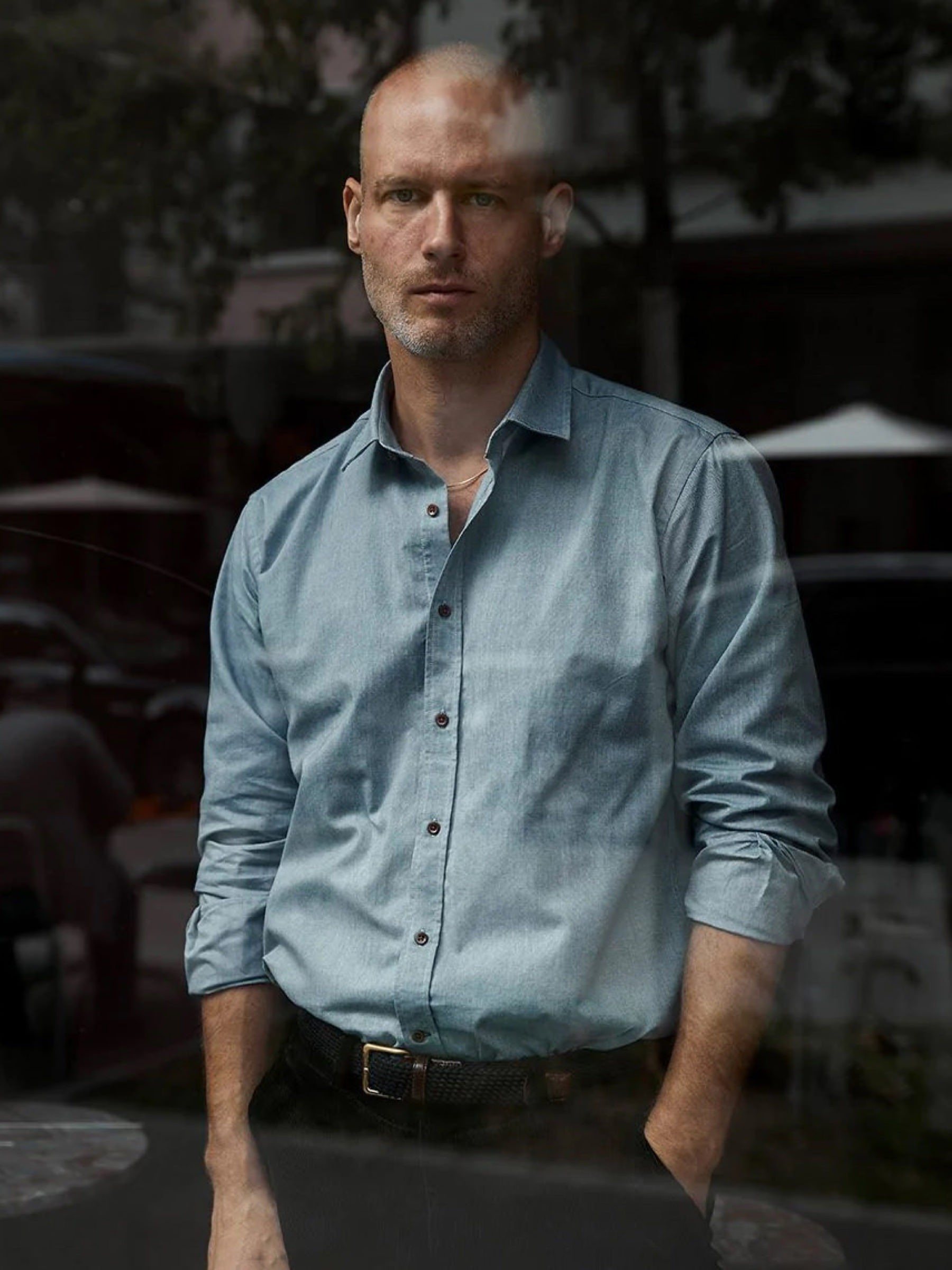 Hemd Rivero blue Carpasus