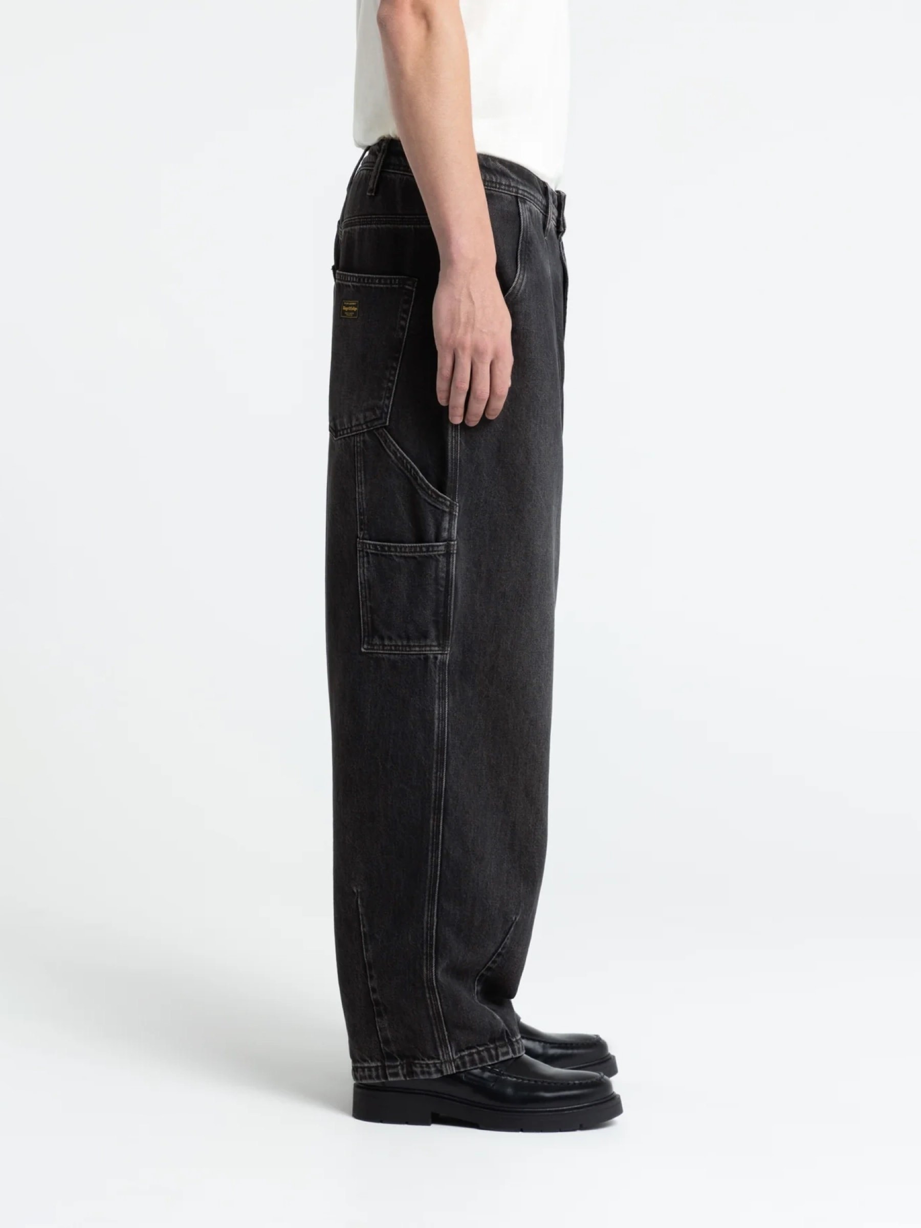 Hose Sabium vilma brown black worn Kings of Indigo – K.O.I.